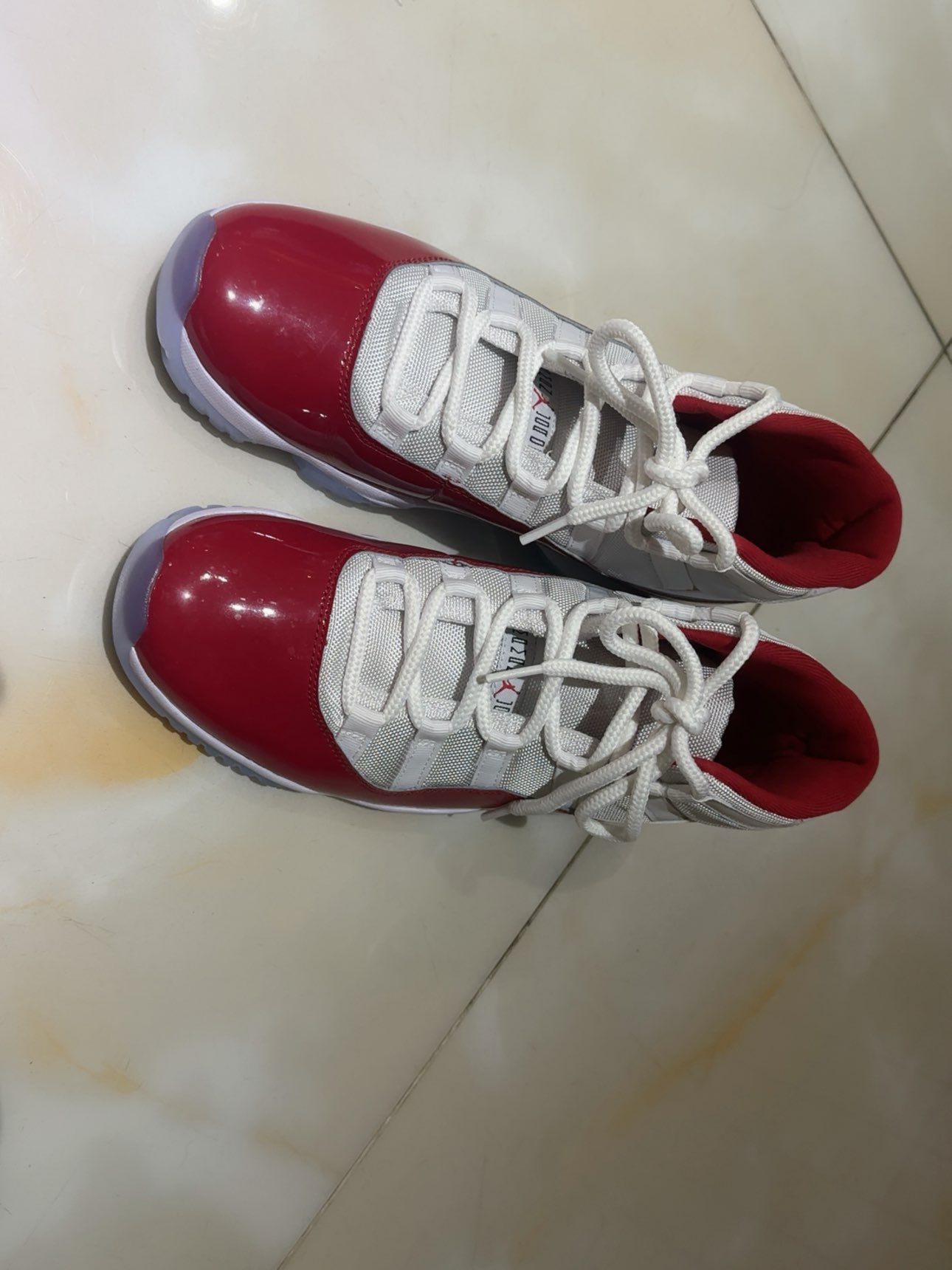 custom review-Jordan 11 Retro Cherry 2022 Men's