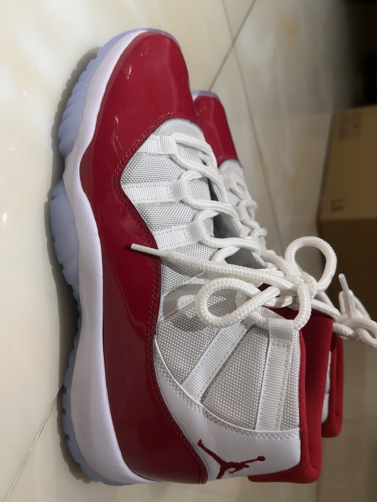 custom review-Jordan 11 Retro Cherry 2022 Men's