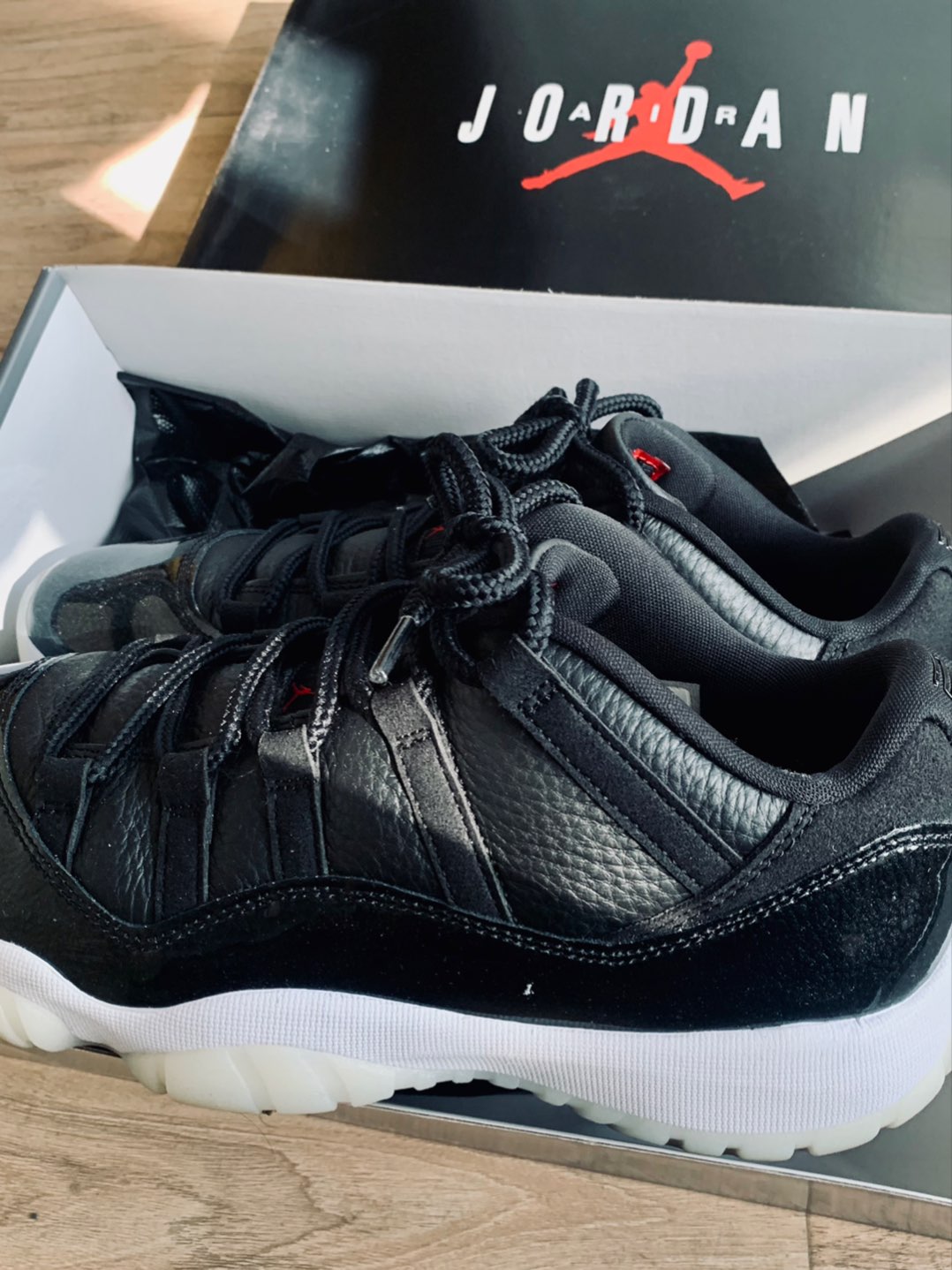 custom review-Air Jordan 11 Retro Low '72 10'