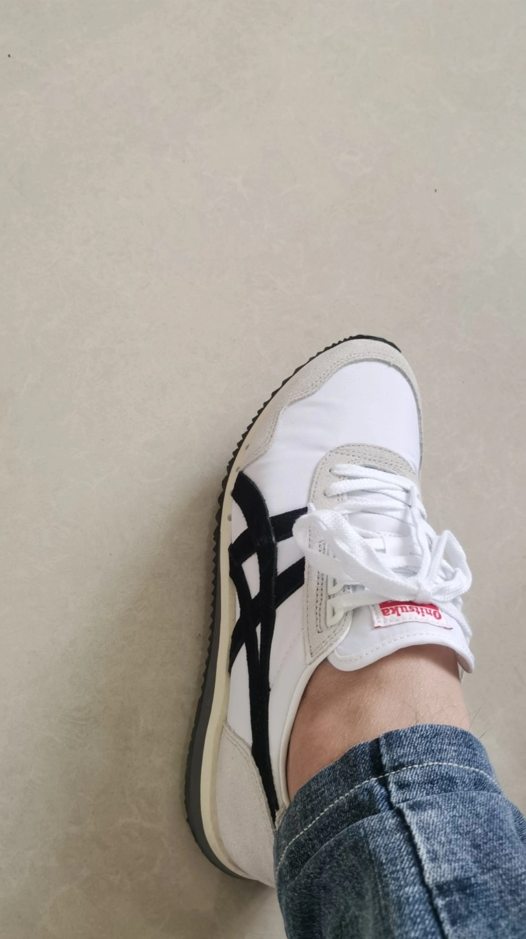 custom review-Onitsuka Tiger Dualio Low Black White