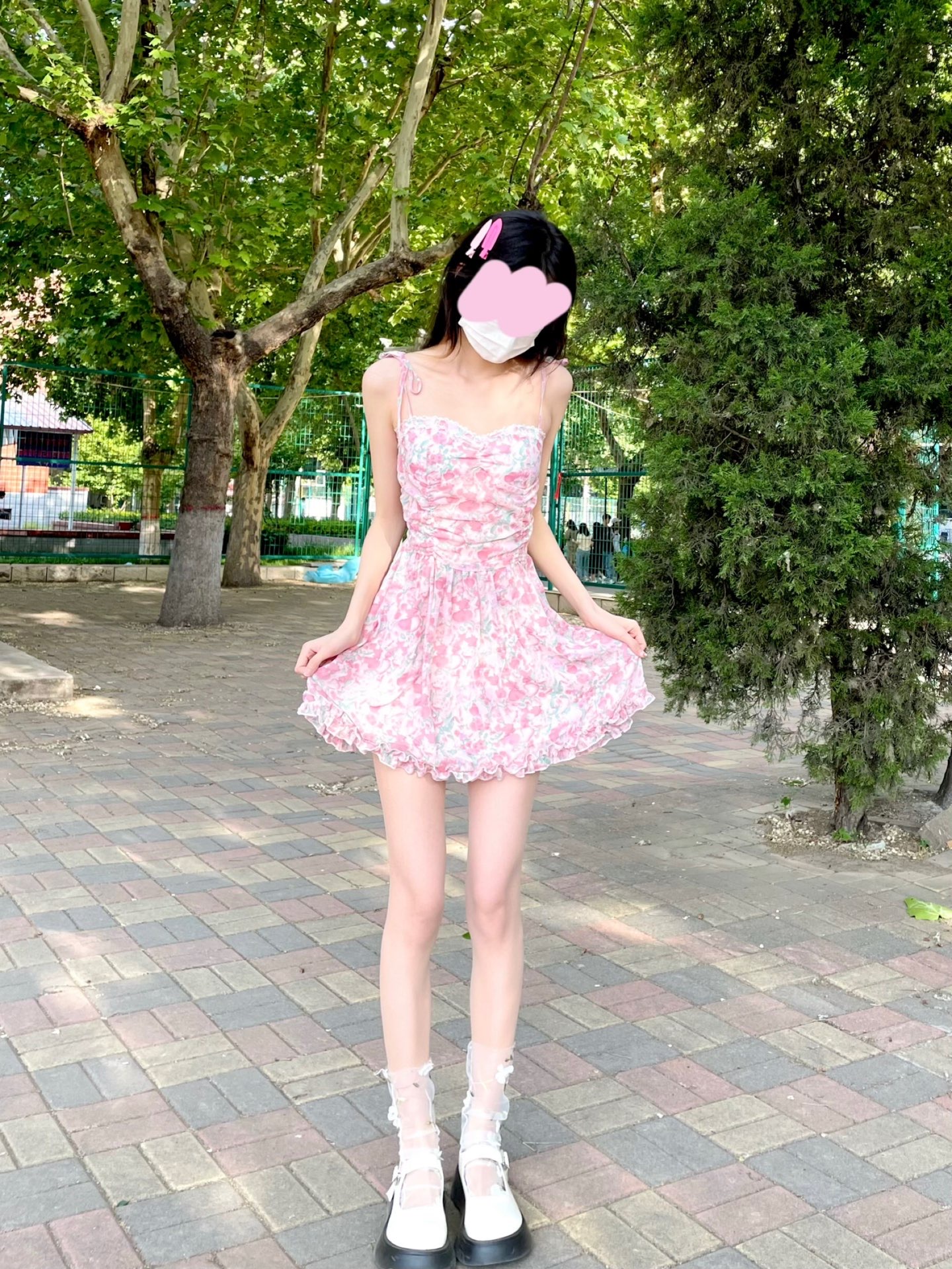 美丽的碎花裙裙