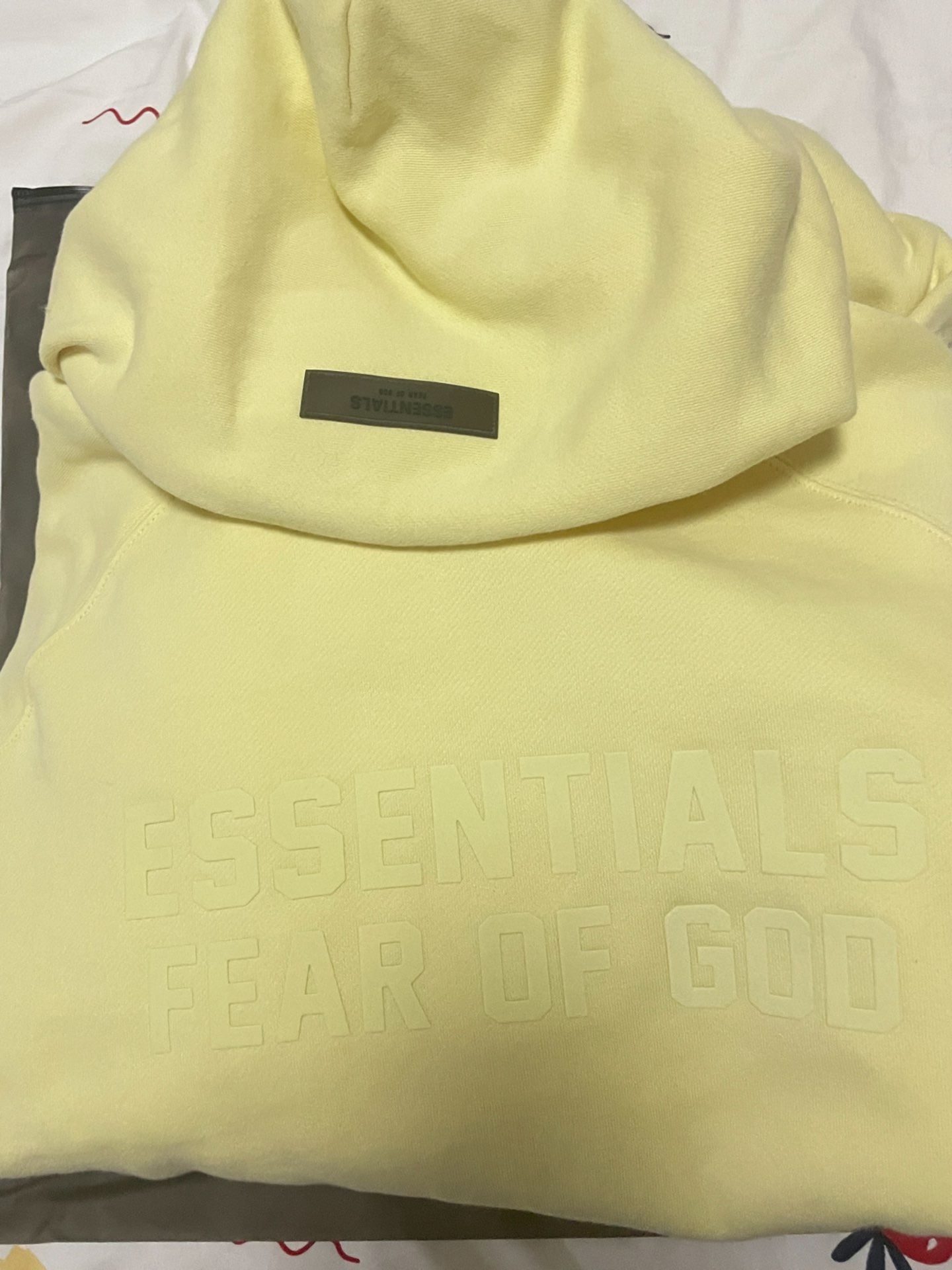 custom review-Fear Of God Essentials Hoodie