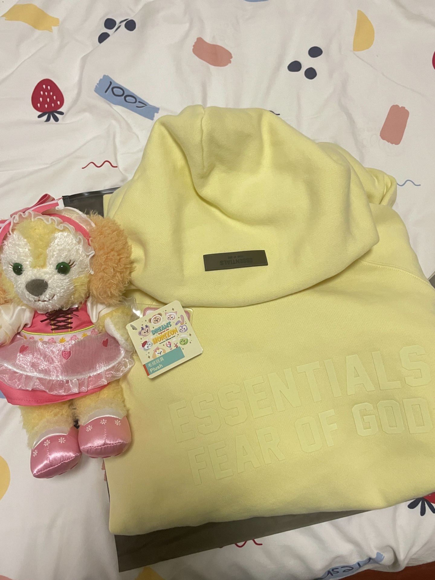 custom review-Fear Of God Essentials Hoodie