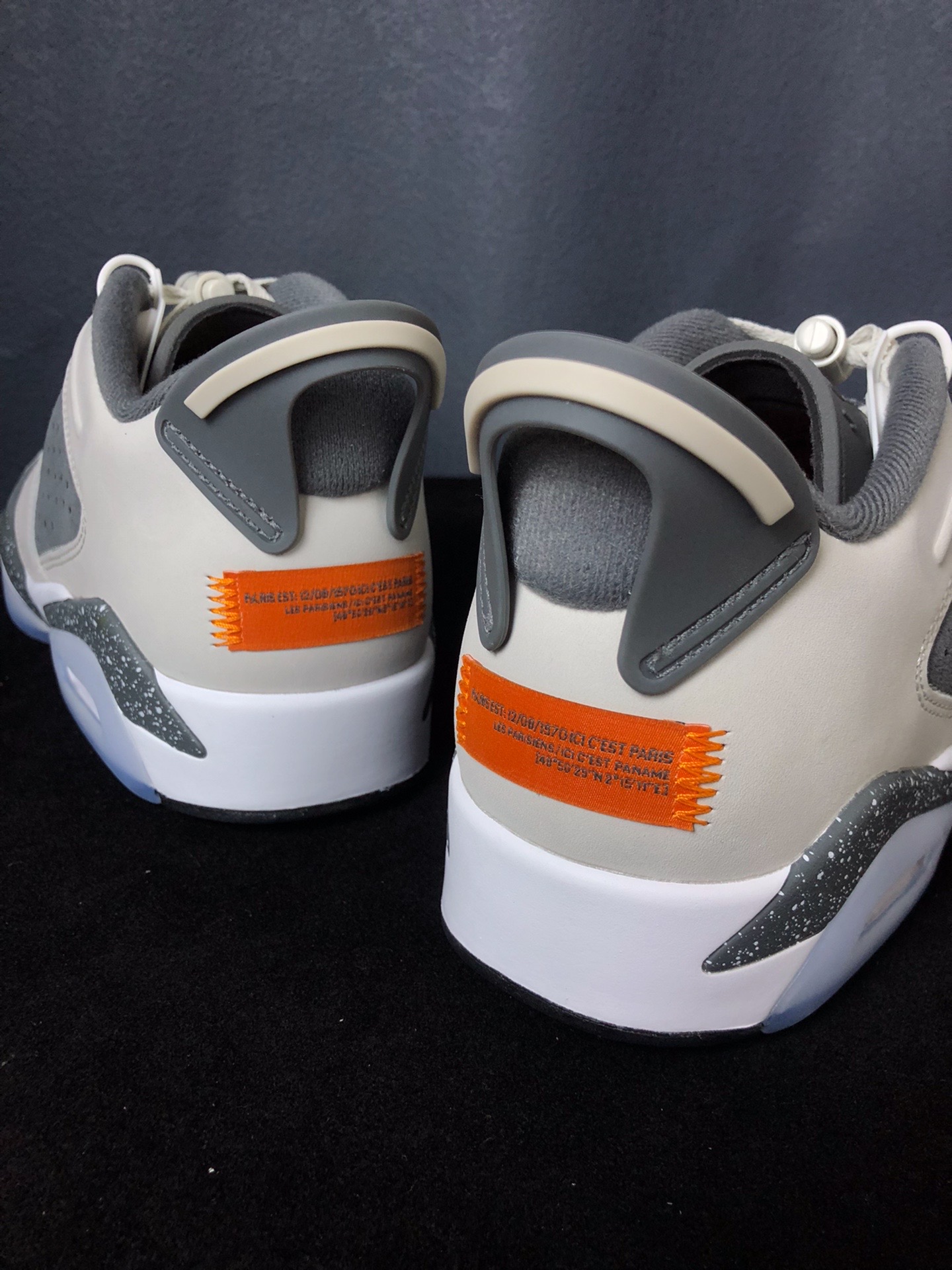 大巴黎联名!灰白色的aj6很适合秋天!