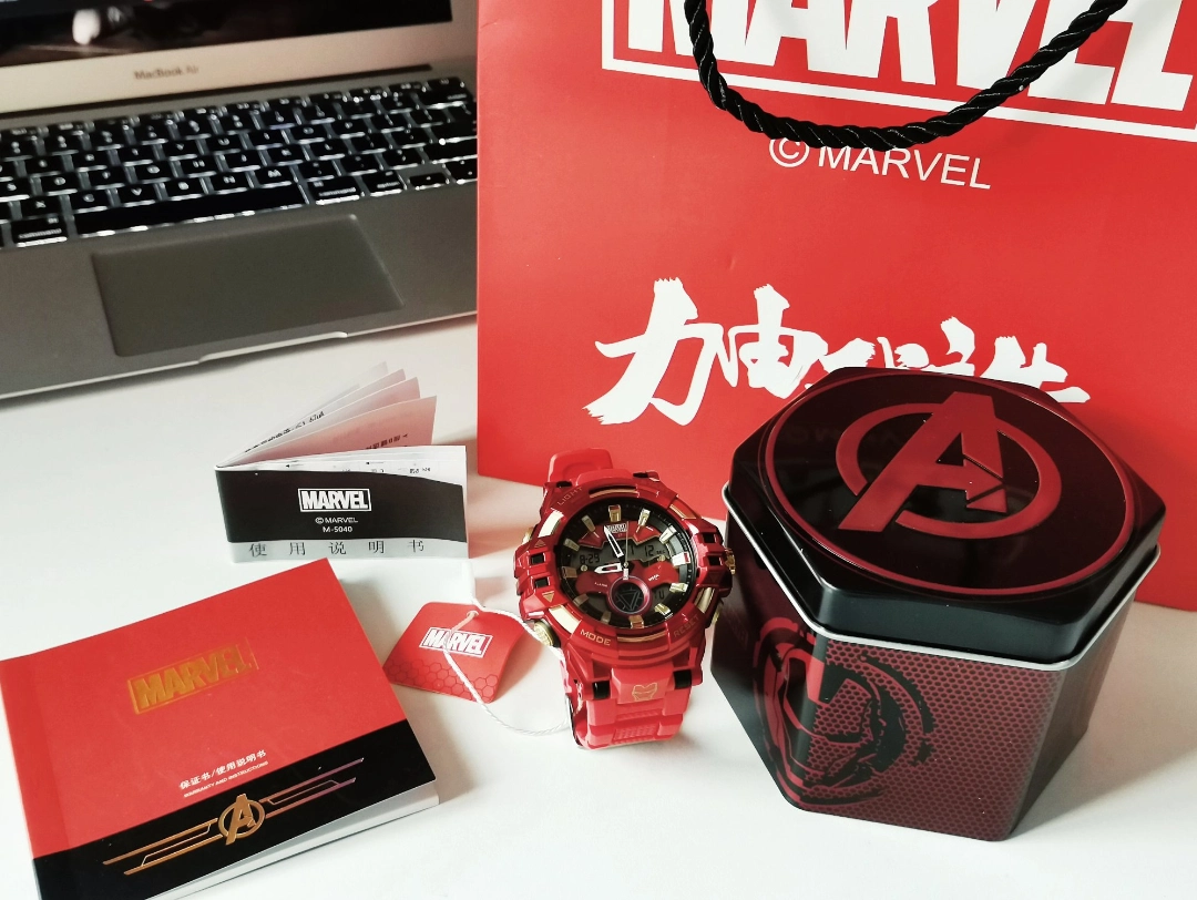 红金配色实在是泰裤辣09 #漫威手表 #漫威周边 #marvel漫威 #漫