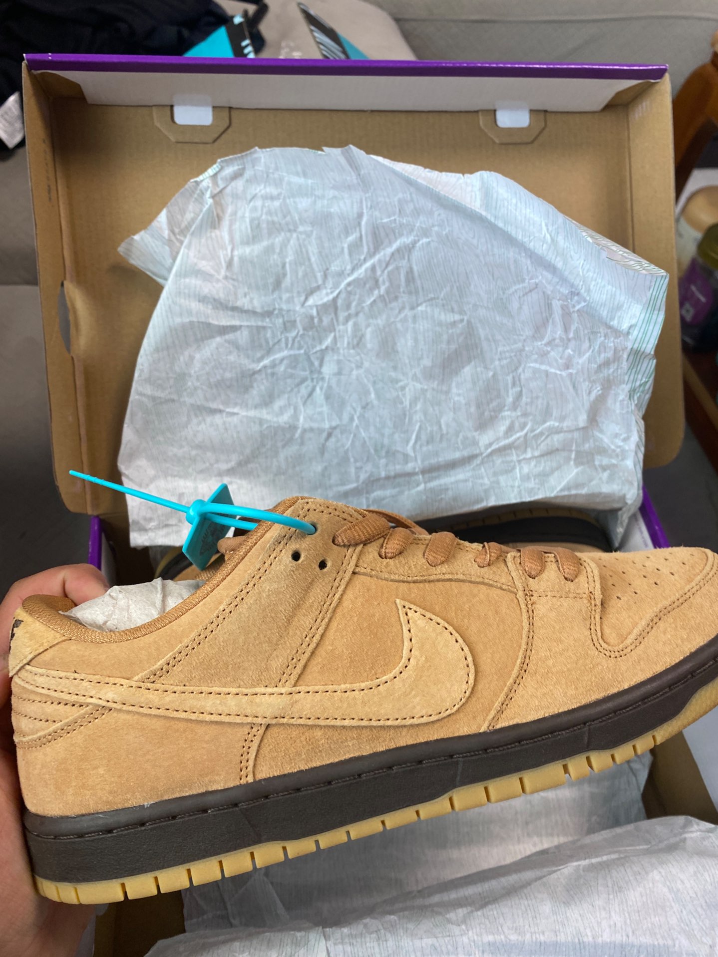 custom review-Nike Sb Dunk Low Wheat