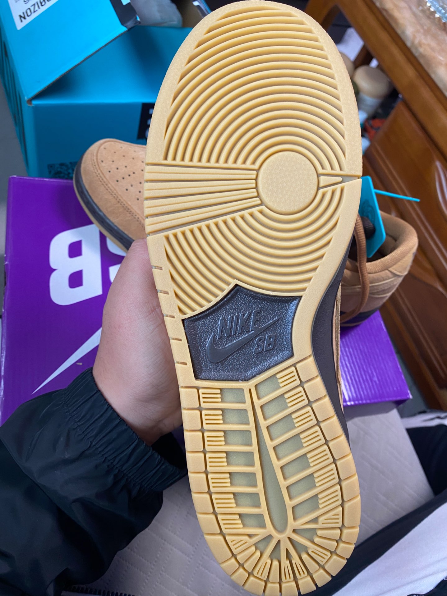 custom review-Nike Sb Dunk Low Wheat