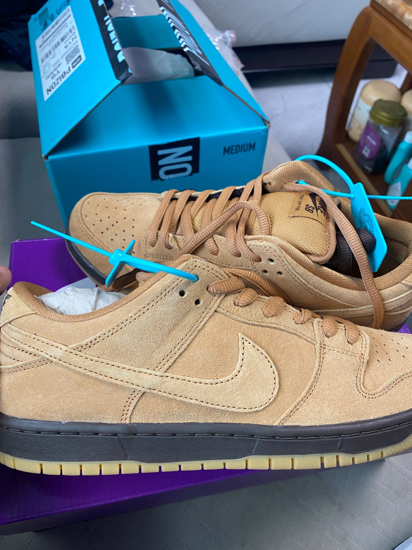 custom review-Nike Sb Dunk Low Wheat