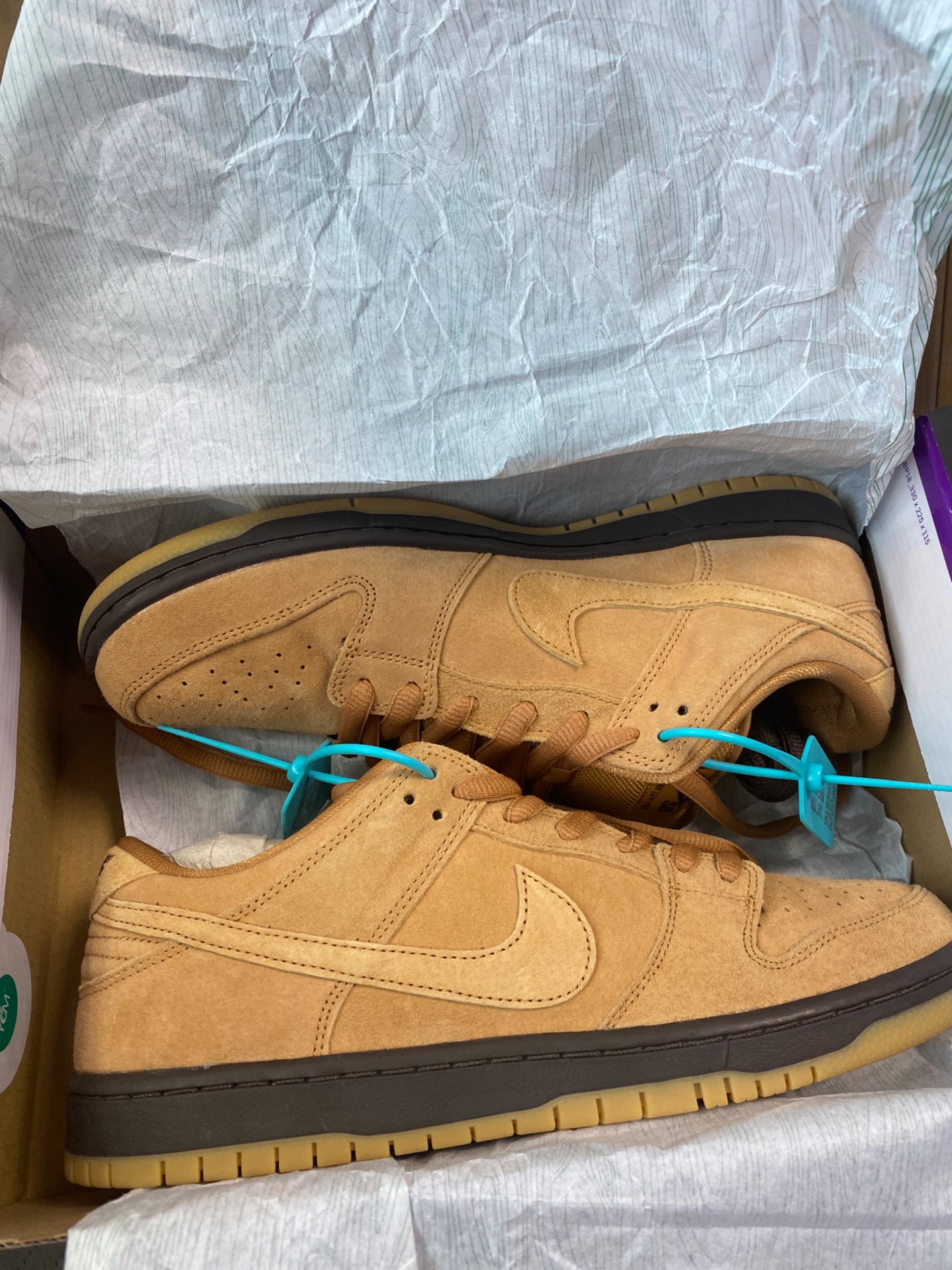 custom review-Nike Sb Dunk Low Wheat