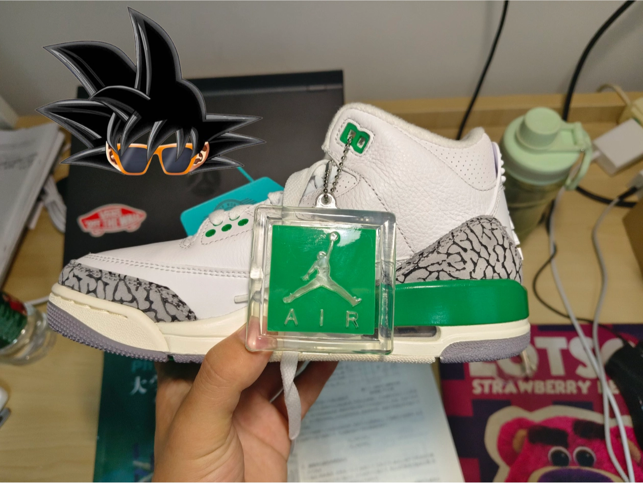 custom review-Jordan Air Джордан 3 Ретро 'Счастливый Зеленый' MID Топ Винтажные баскетбольные кроссовки Женские Счастливый Зеленый