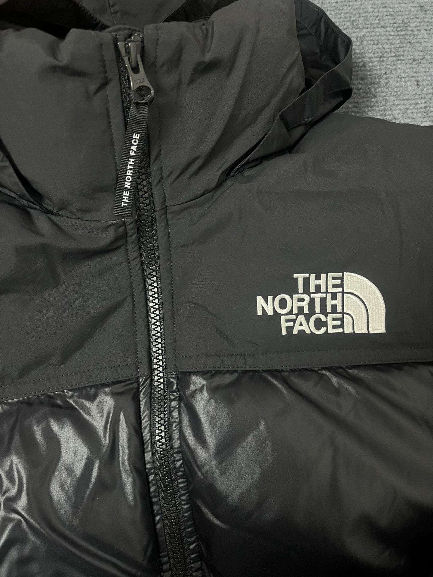 custom review-THE NORTH FACE M'S Nuptse On Ball Jacket Black Korea Version