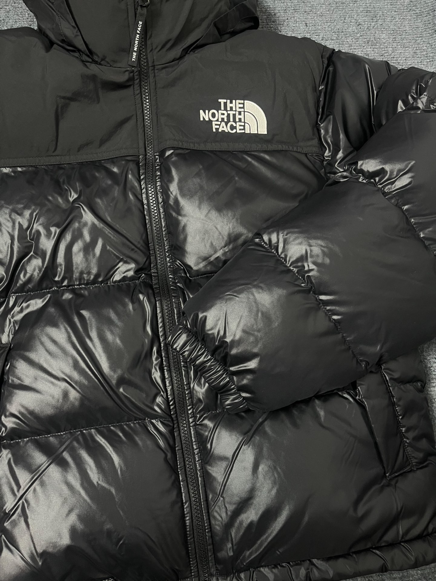 custom review-THE NORTH FACE M'S Nuptse On Ball Jacket Black Korea Version