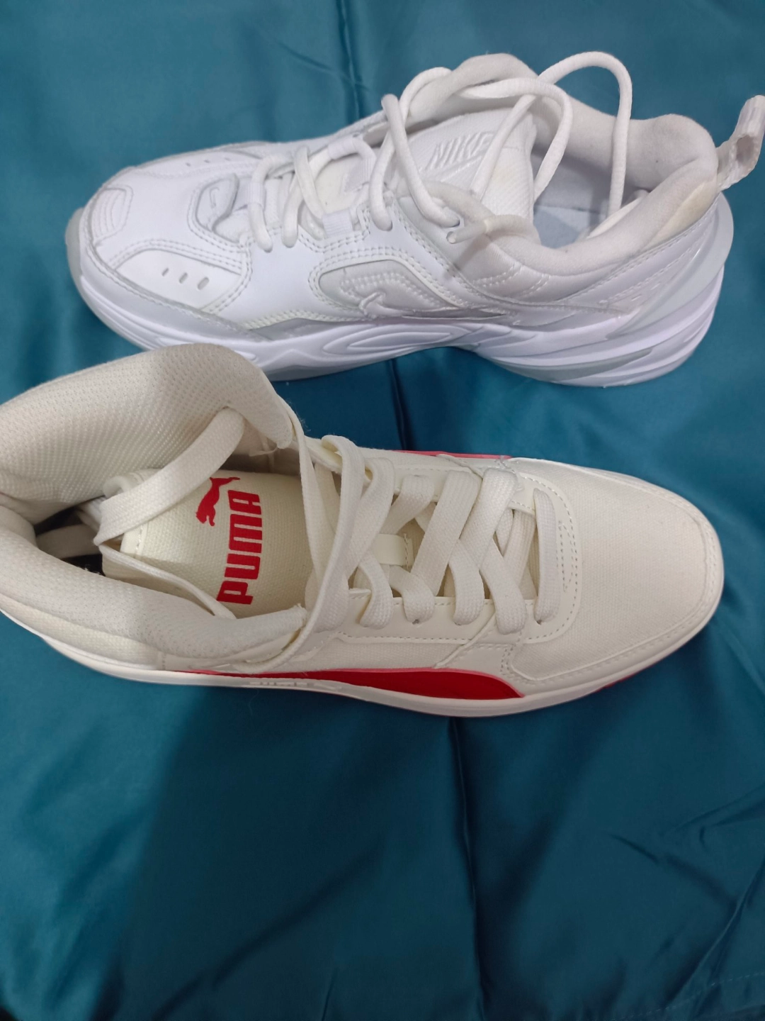 分享nike m2 k tekno white低帮老爹鞋男女同款