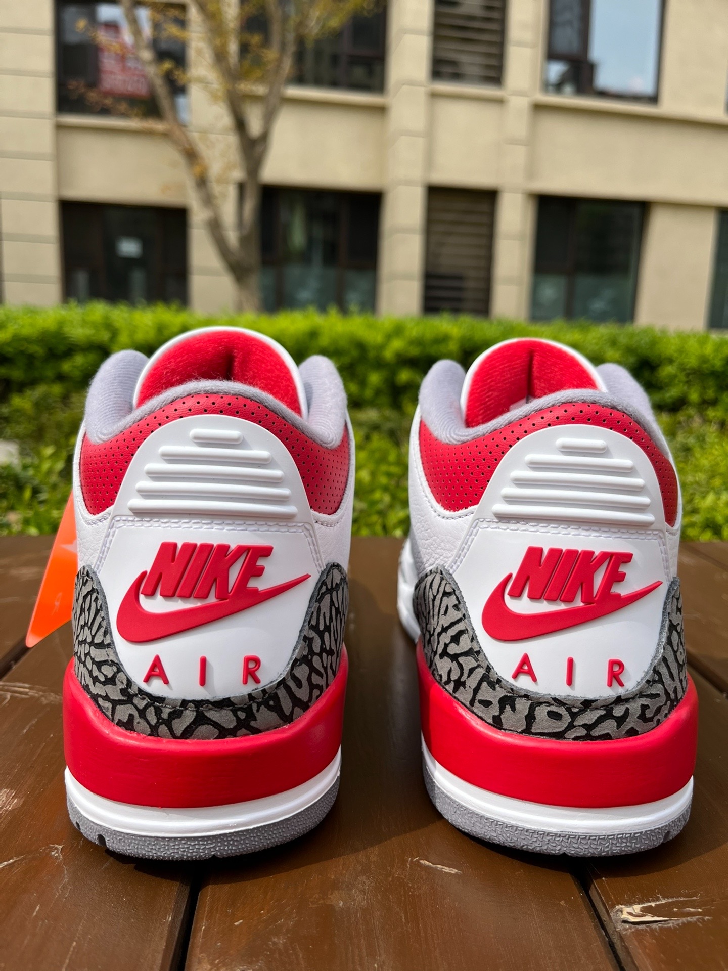 一双超级喜庆的aj3火焰红 2022版本分享给大家97