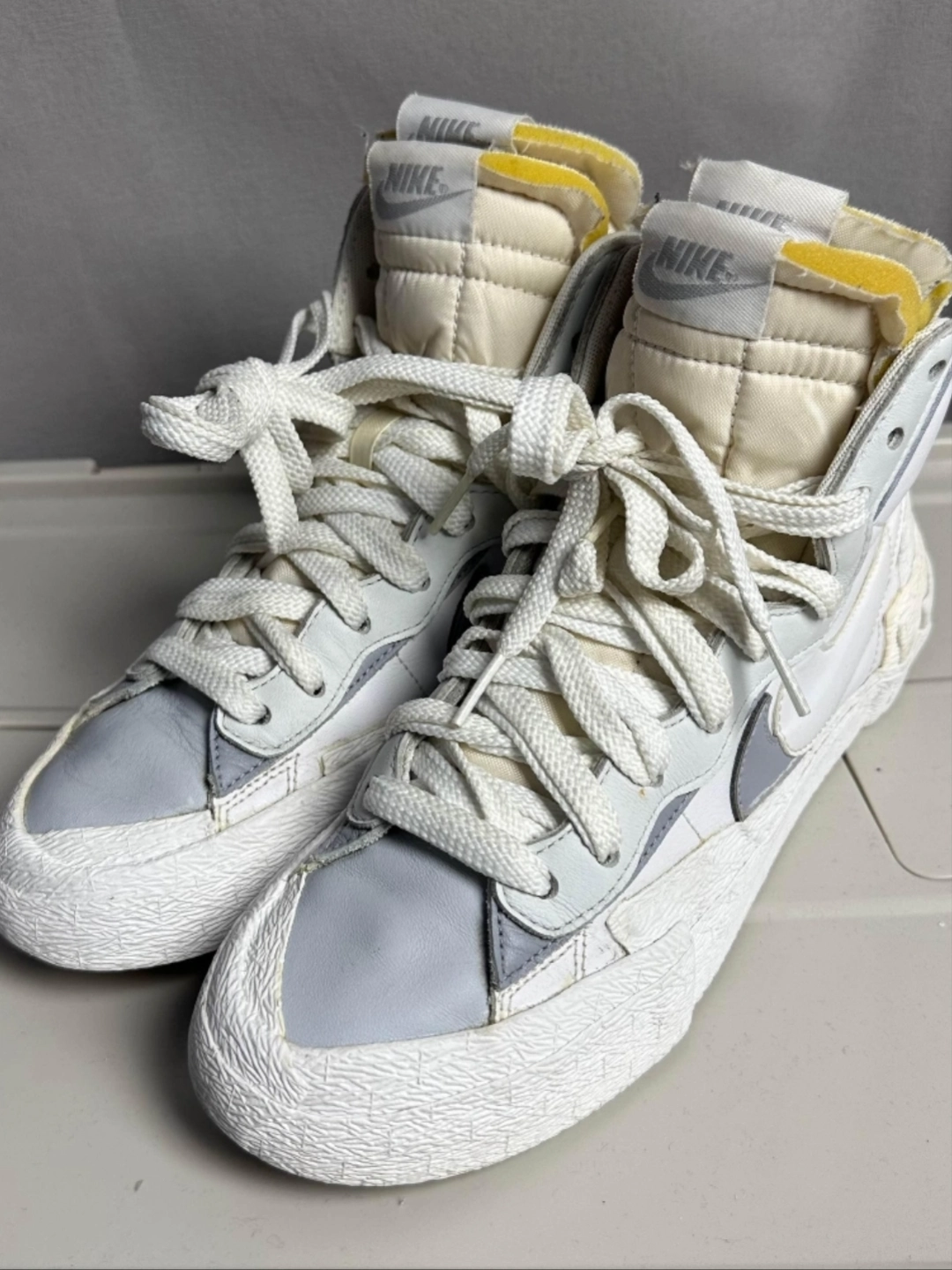 sacai x nike联名高帮板鞋