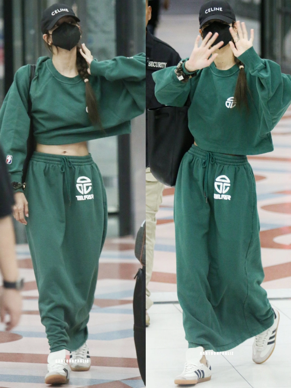 lisa最新街拍私服,这套衣服好喜欢!