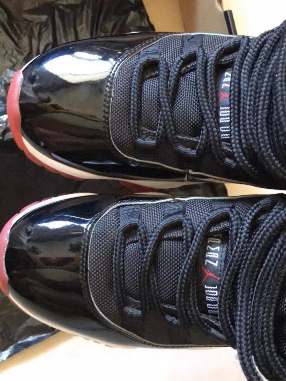 custom review-Air Jordan 11 Retro 'Bred' 2019