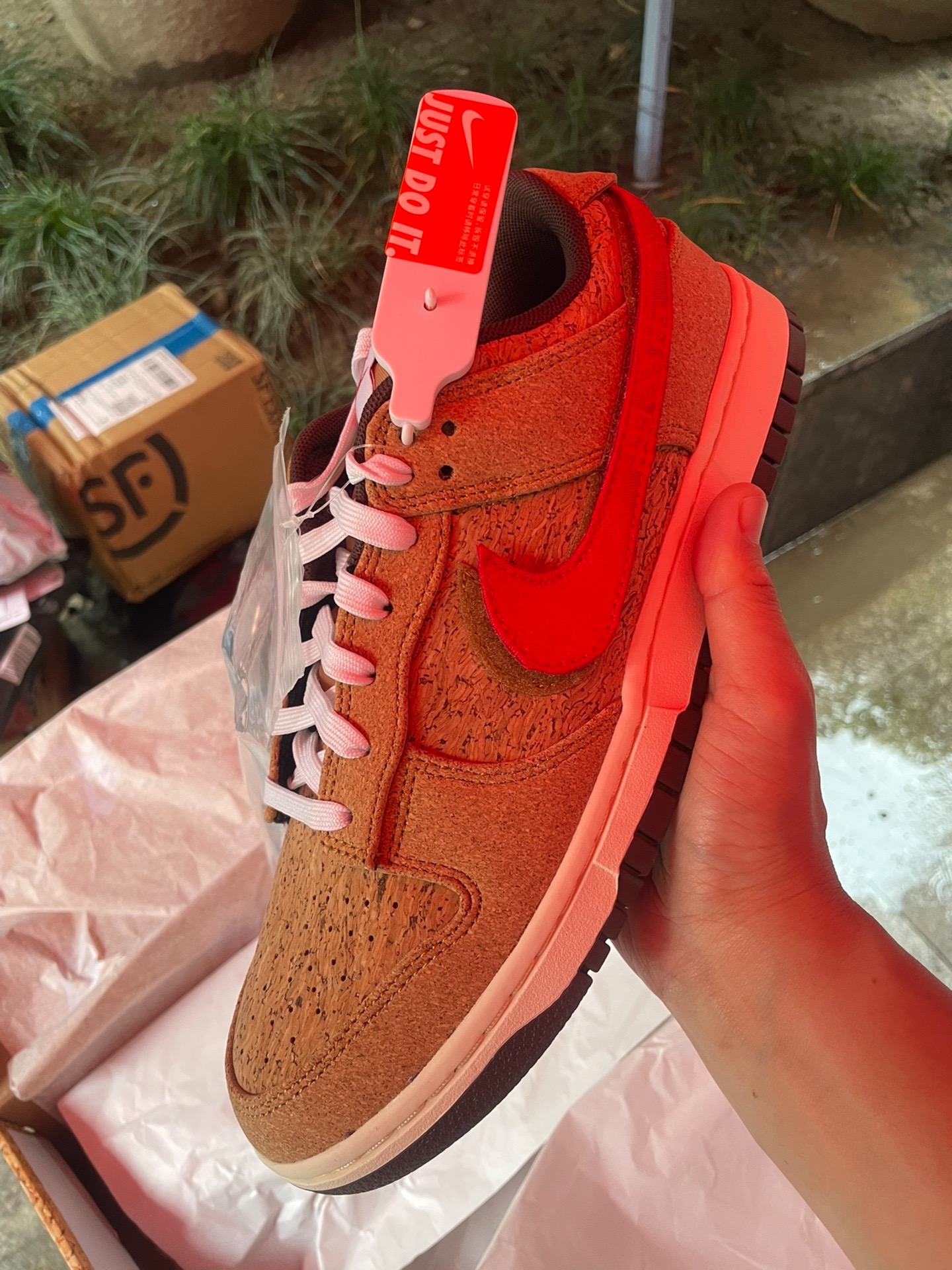 冠希哥clot dunk 软木塞