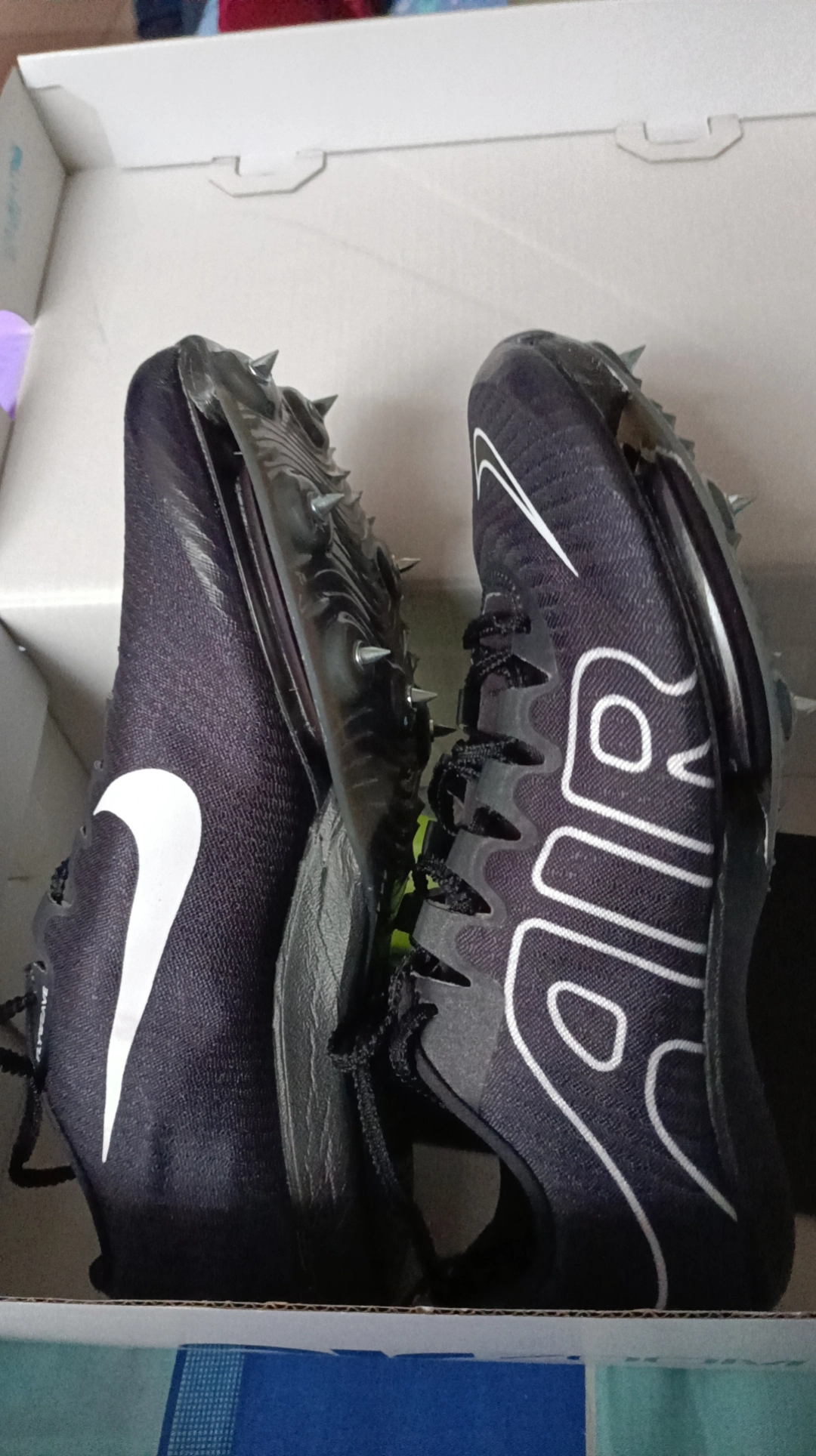 custom review-Nike Air Zoom Maxfly More Uptempo Black