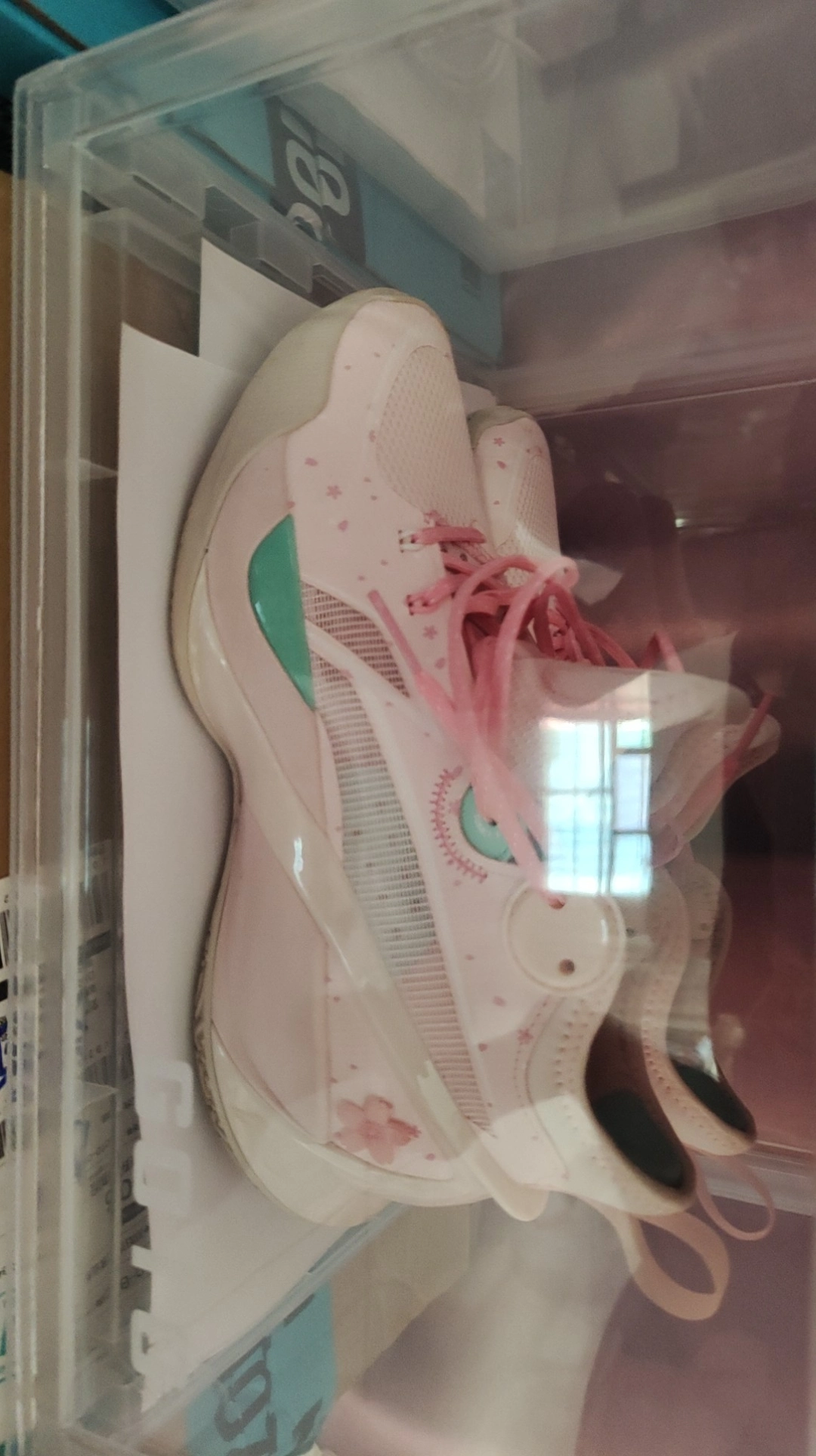 custom review-LINING SONIC 10 Баскетбольные кроссовки MID Топ Розовая примула Мужской