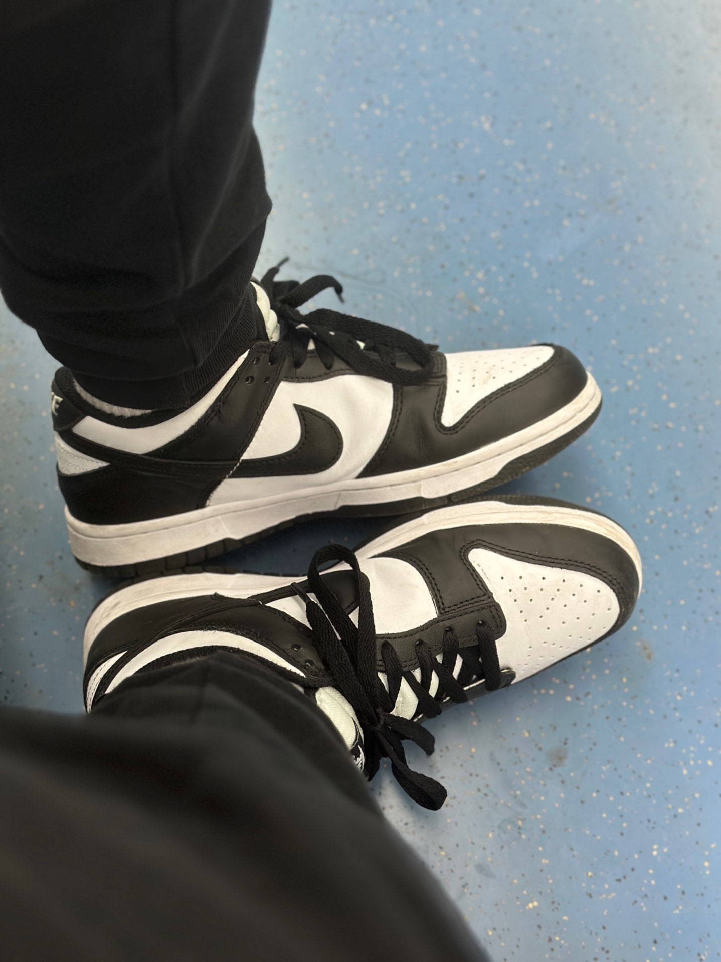 custom review-nike Dunk 'Черный' Противоскользящий амортизация легкий амортизация низкий топ детские скейтбординг черный белый