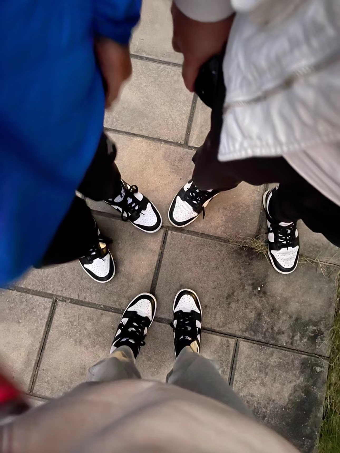 custom review-nike Dunk 'Черный' Противоскользящий амортизация легкий амортизация низкий топ детские скейтбординг черный белый