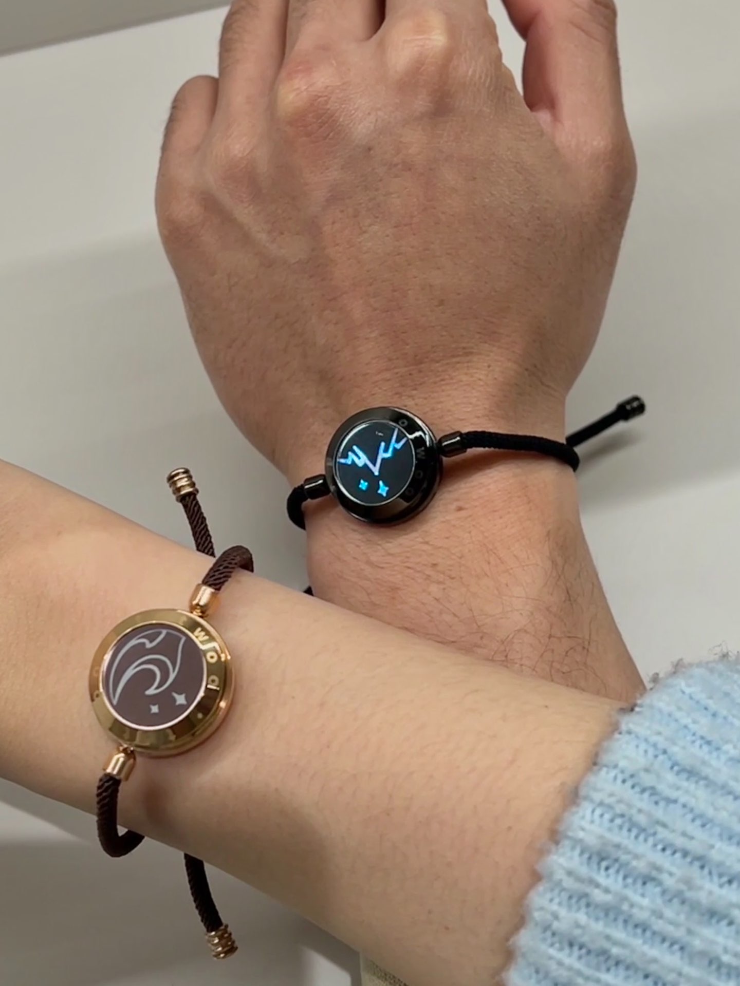 太喜欢这款仪式感满满的情侣手链了|totwoo 情侣手链