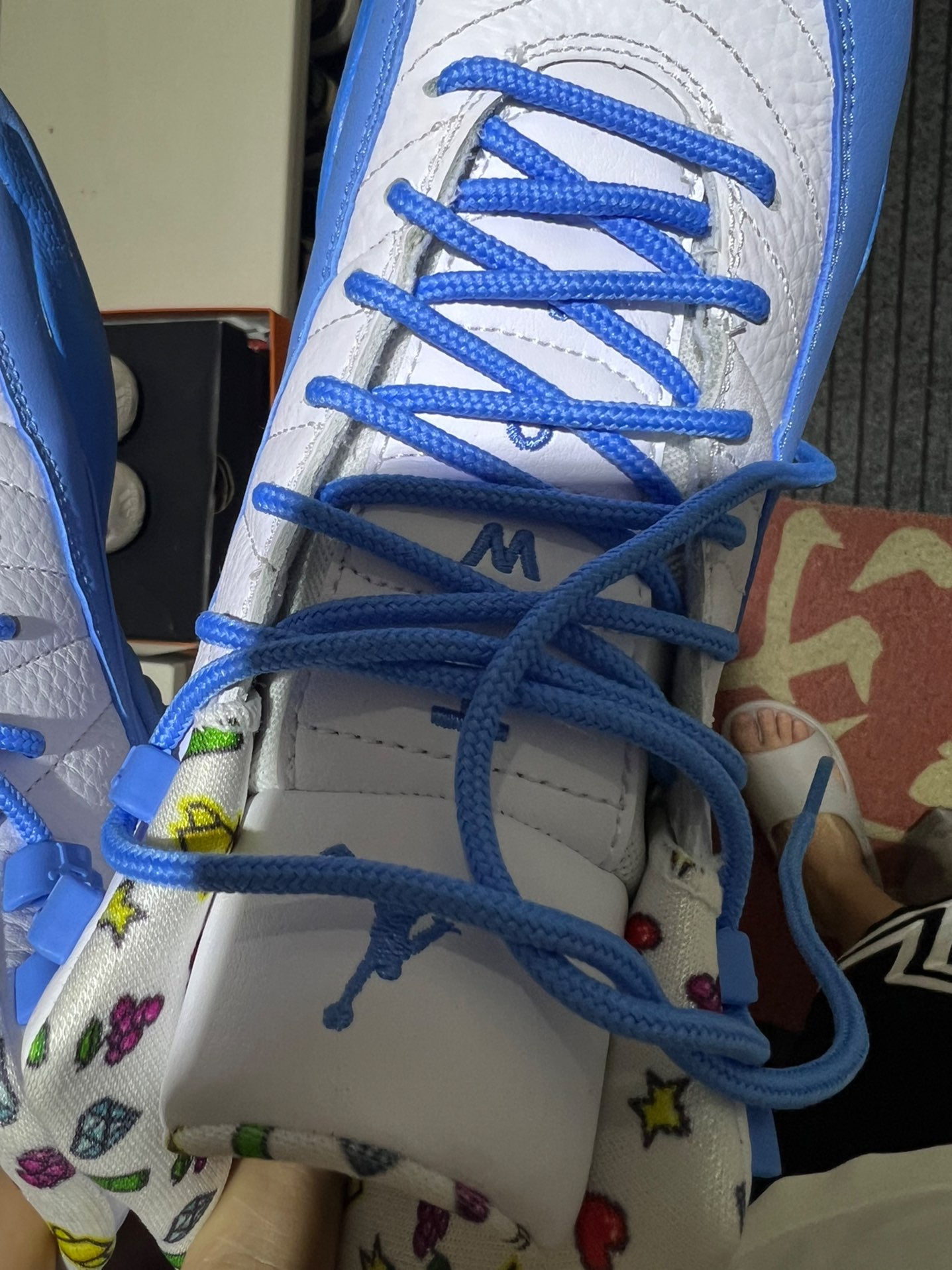 custom review-Jordan 12 Retro Emoji GS
