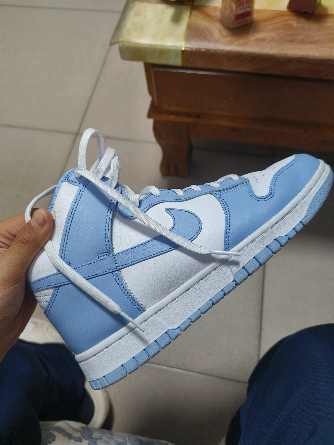 custom review-Nike Dunk High 'Aluminum' Women's