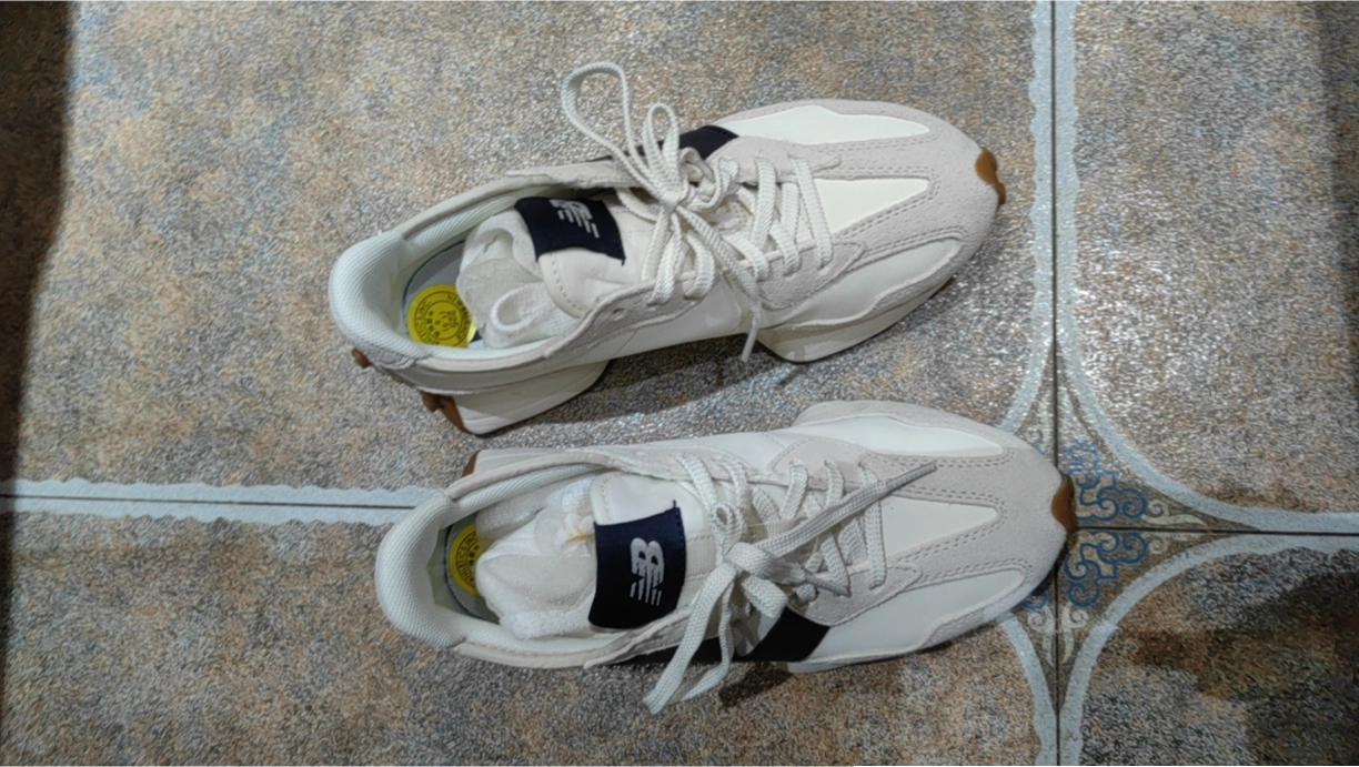 custom review-New Balance 327 Moonbeam Outerspace Women's