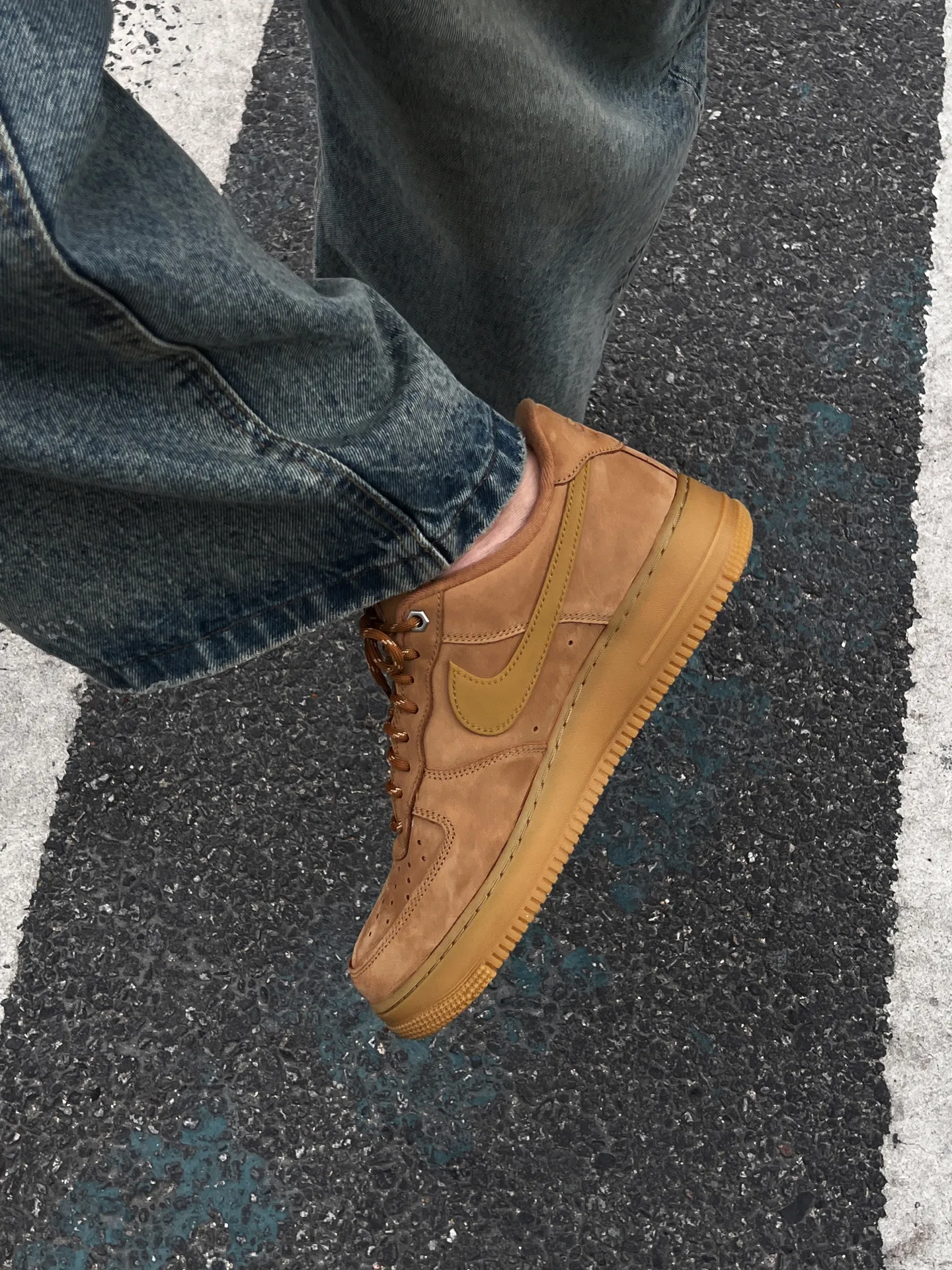 Sneakers Nike Af1 Flax Outfit Air Force Flax Outfit 2025