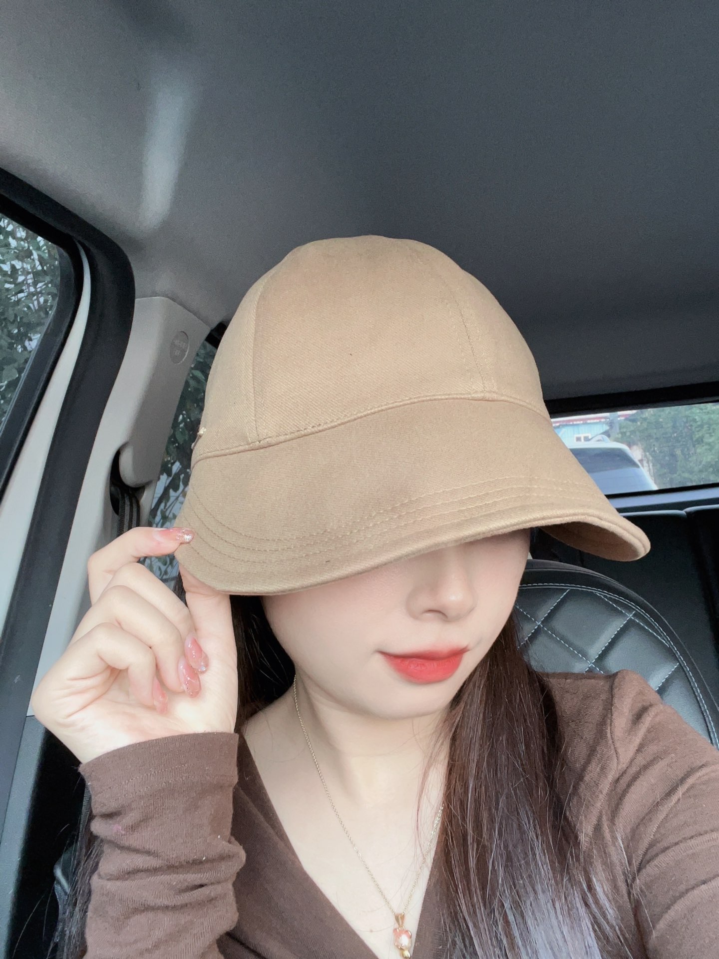 适合冬天戴的渔夫帽