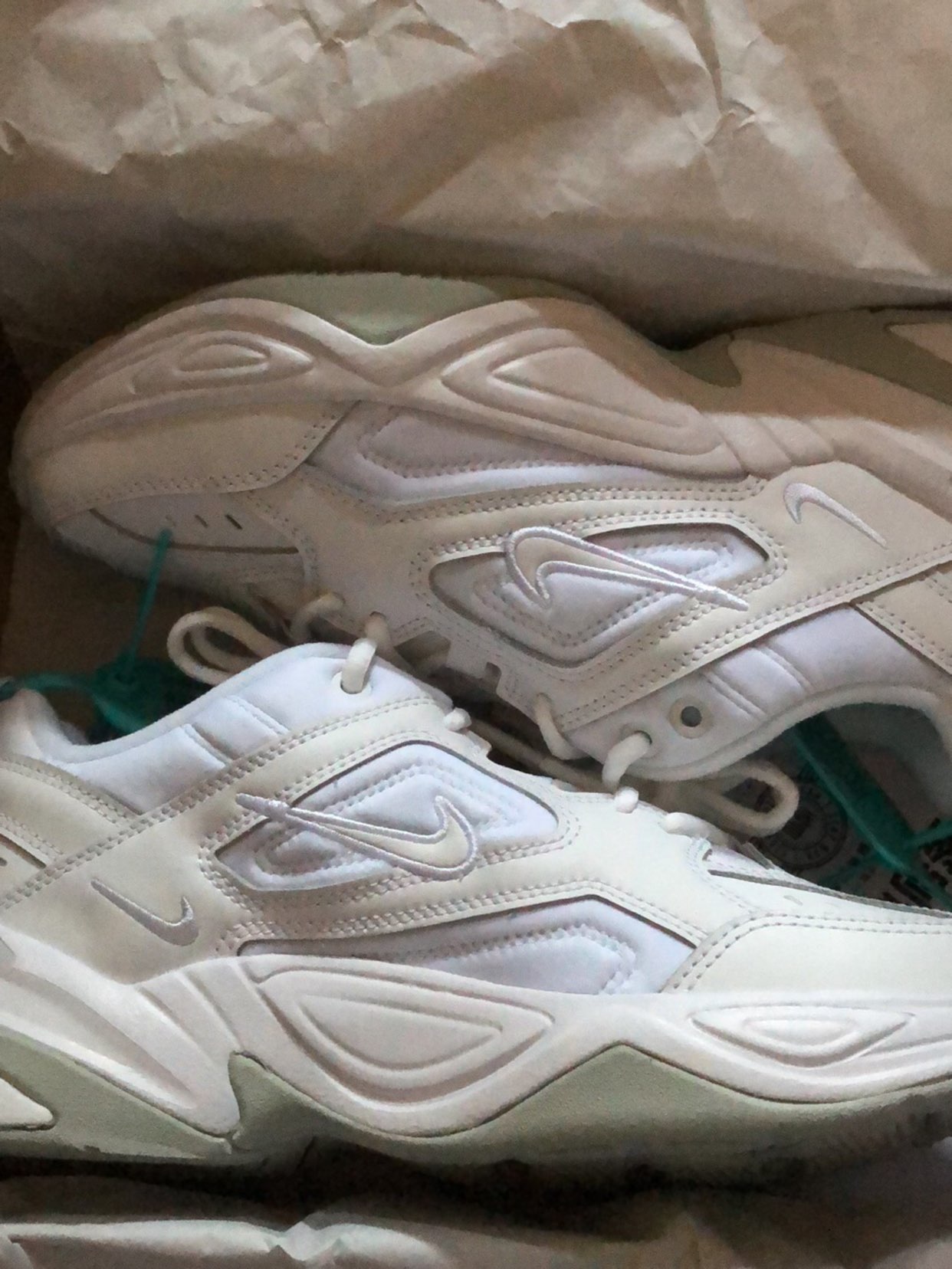 custom review-Nike M2K Tekno White Pure Platinum