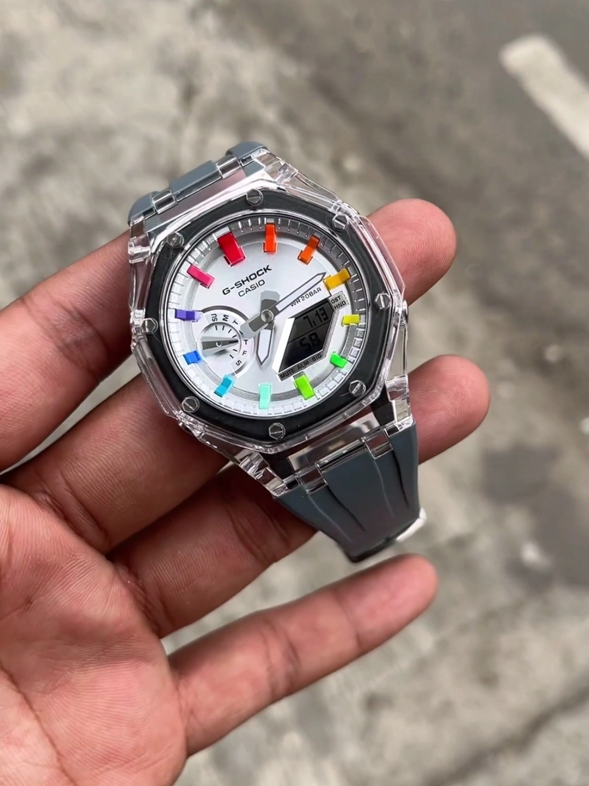 冰川灰彩虹盘🌈🌈🌈,给你不一样的质感!