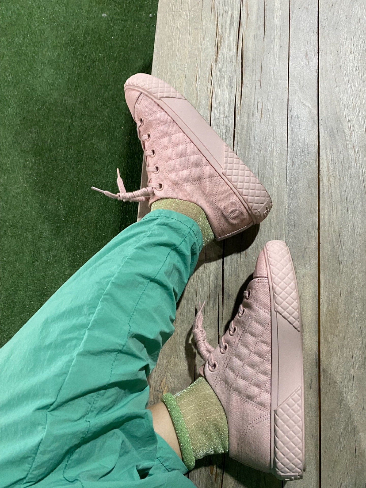 分享一下下chanel香奈儿饼干鞋