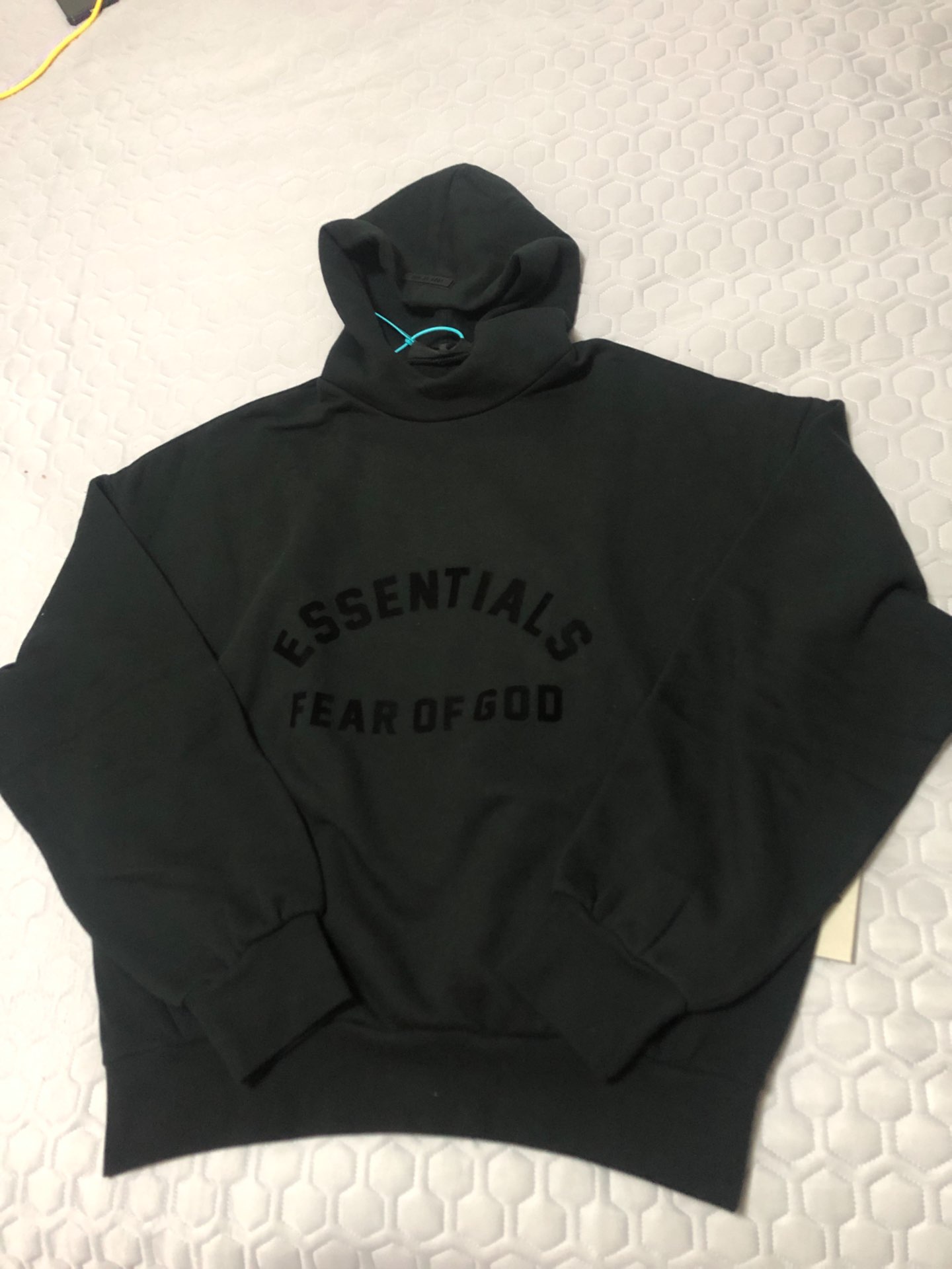 custom review-Fear Of God Essentials Arch Logo Hoodie