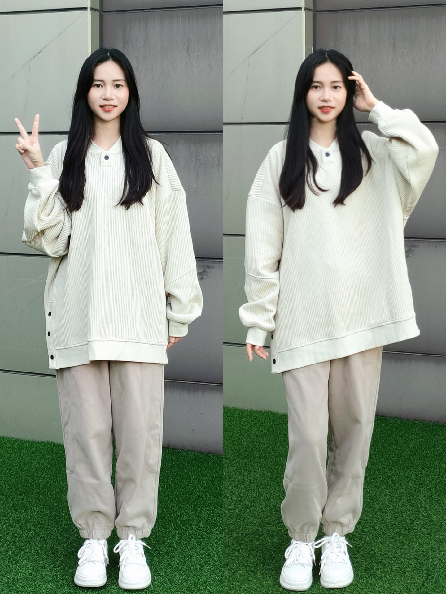 偏爱好搭配的套装02  #bodydream 的这款套装02慵懒又温柔 和秋天