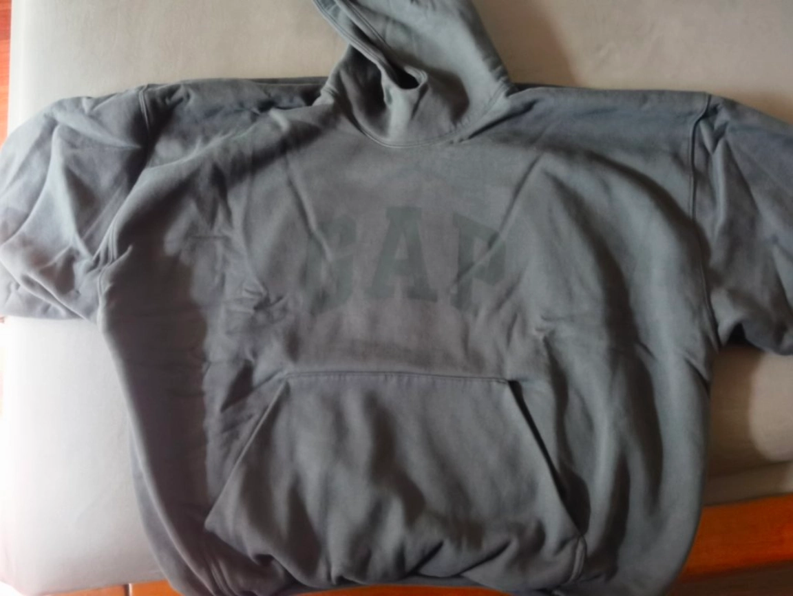 custom review-YEEZY X GAP X Balenciaga Dove Hoodie Dark Grey