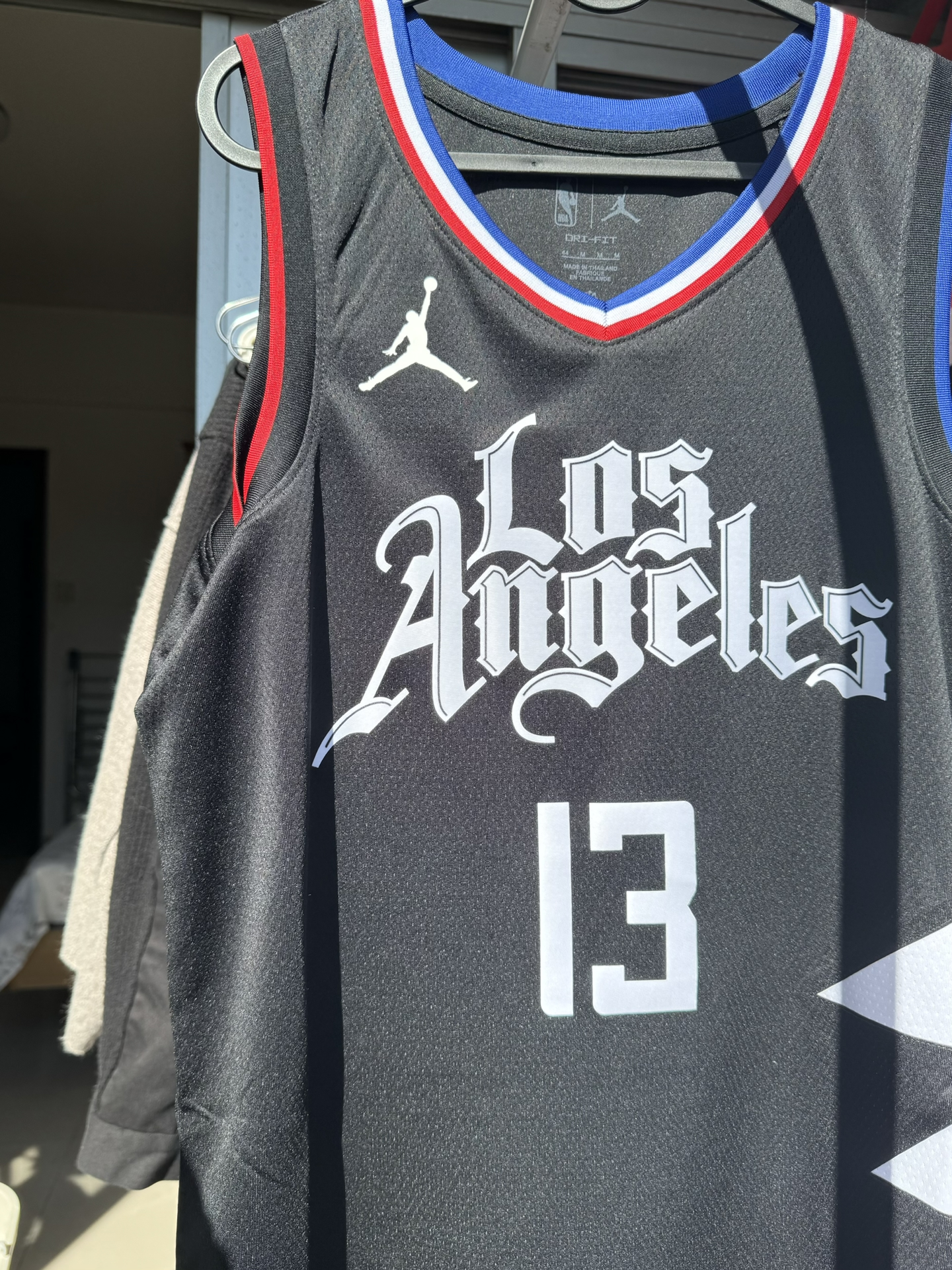 nba快船队保罗乔治宣告限定版球衣