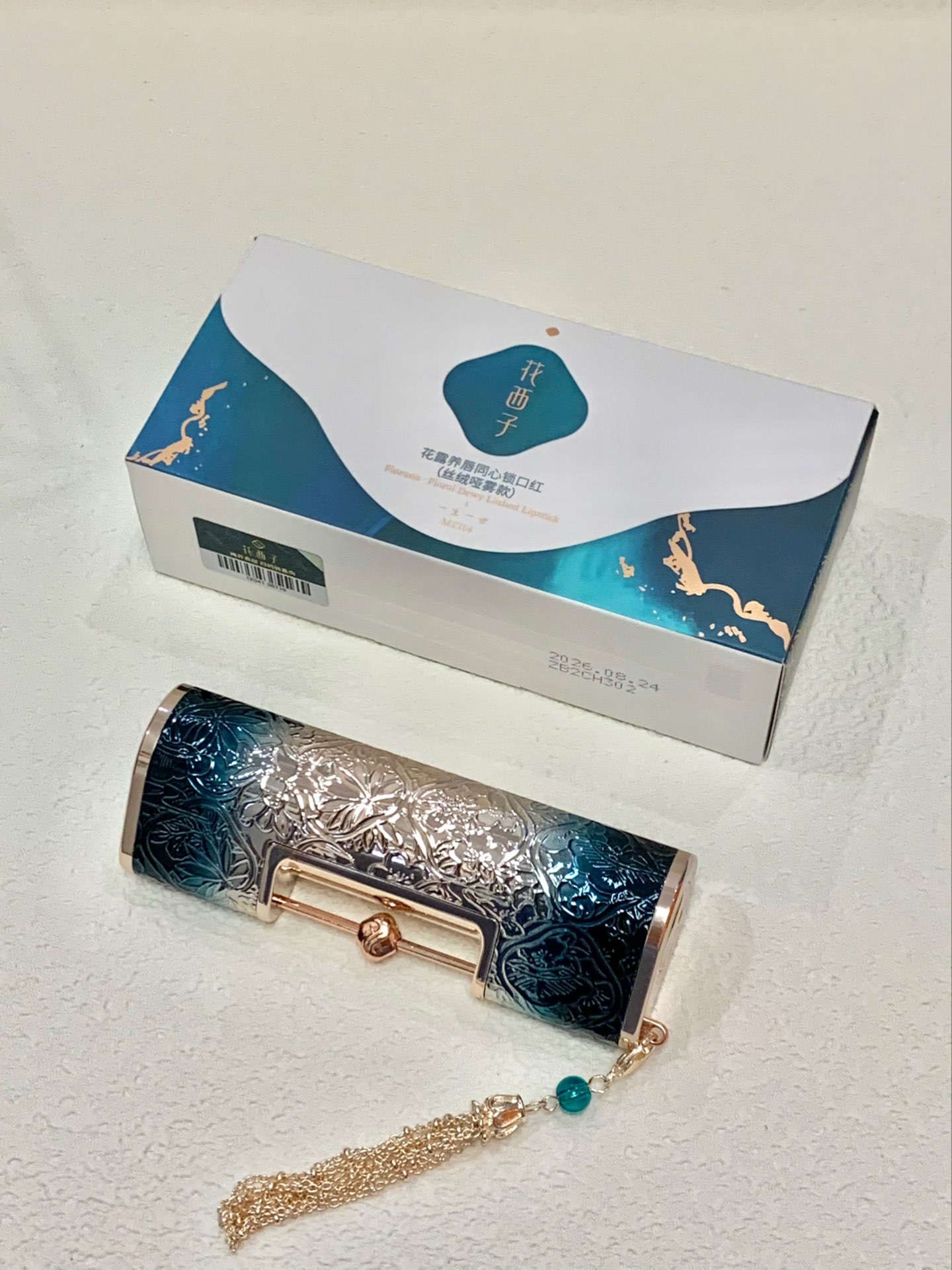 花西子这个同心锁真的绝了