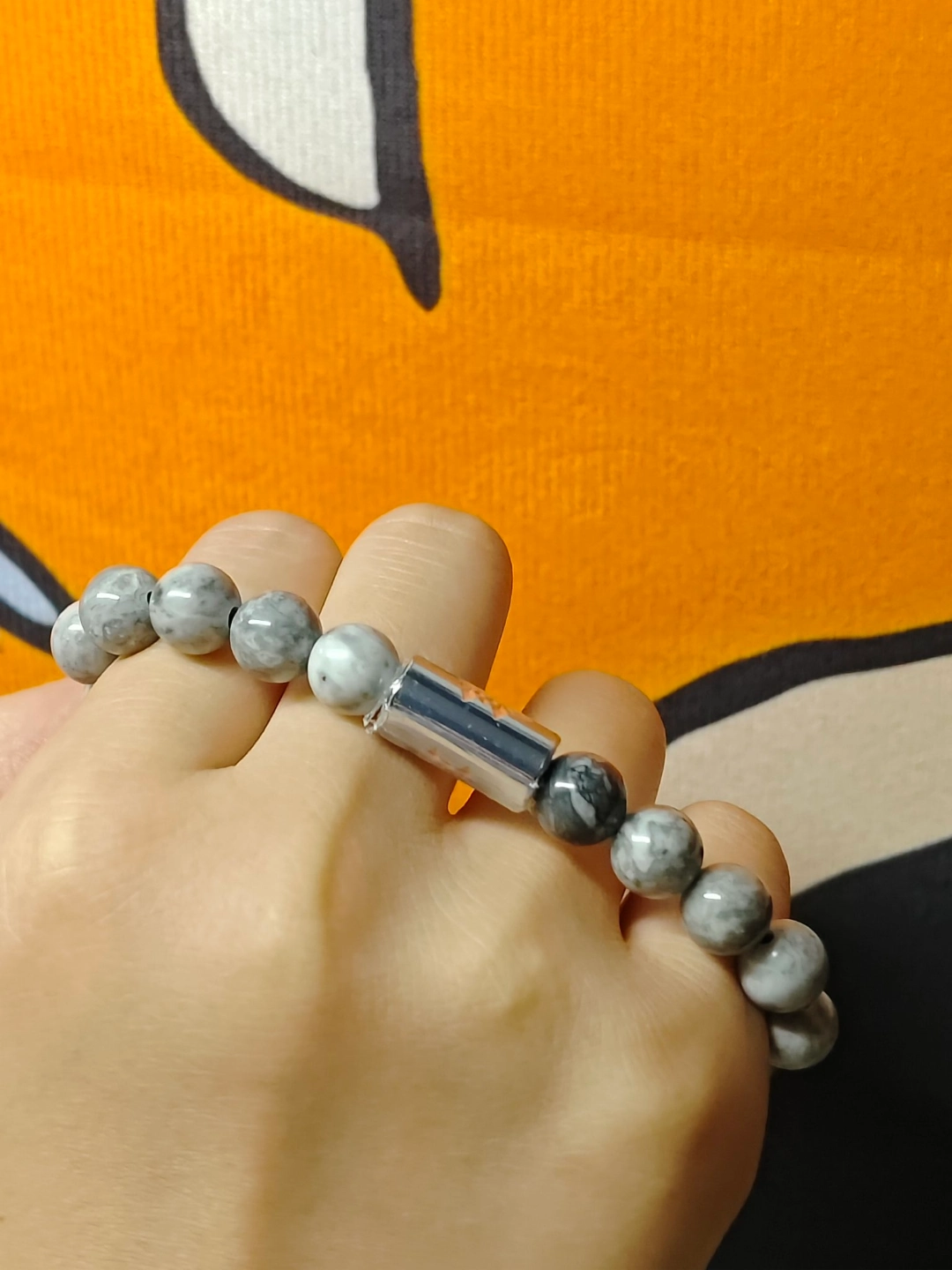 可以发光的火焰石手串!