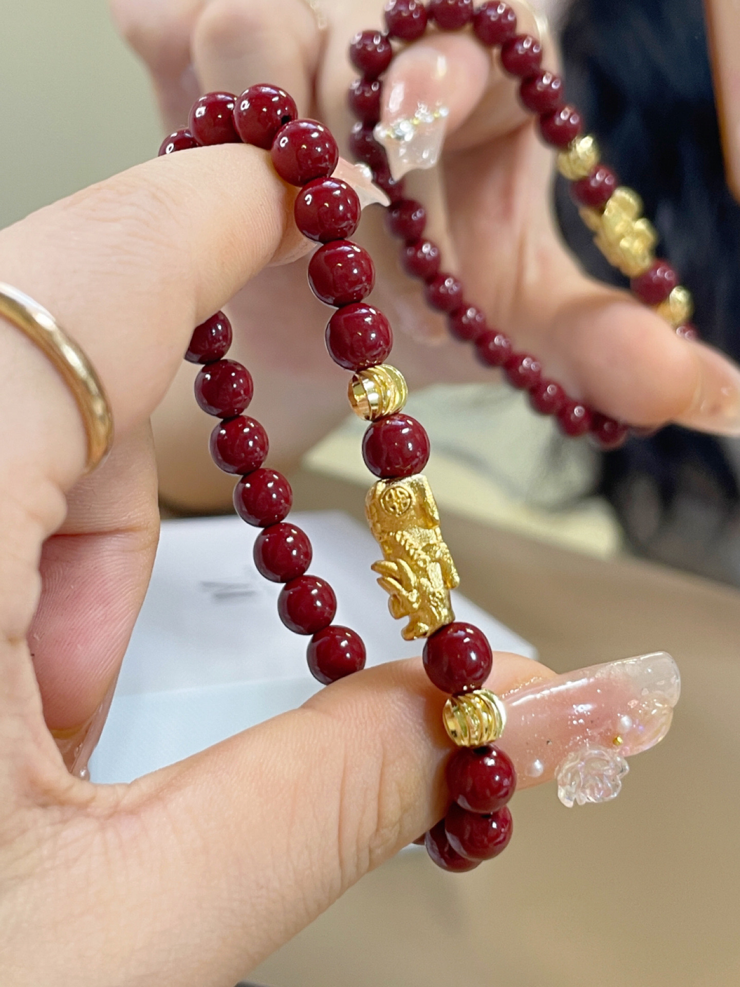 超吸金💰工作了的女生一定要买这个朱砂貔貅📿