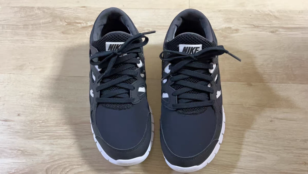 custom review-nike printable Free Run 2 Shoes 'Black White'