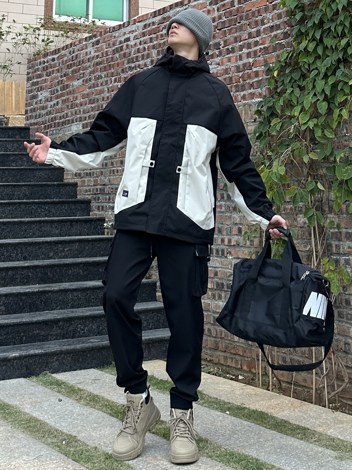 马丁靴男的穿都帅啊