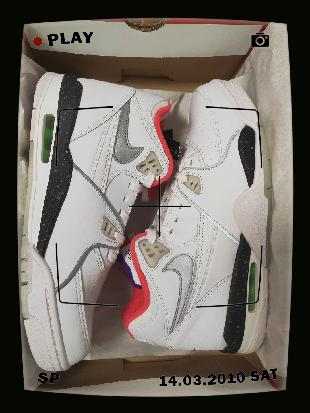 nike air flight 89 复古篮球鞋(夜光)