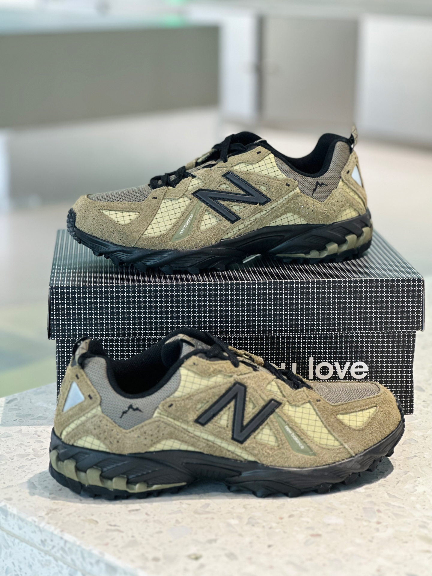 cayl x new balance 610t 橄榄绿