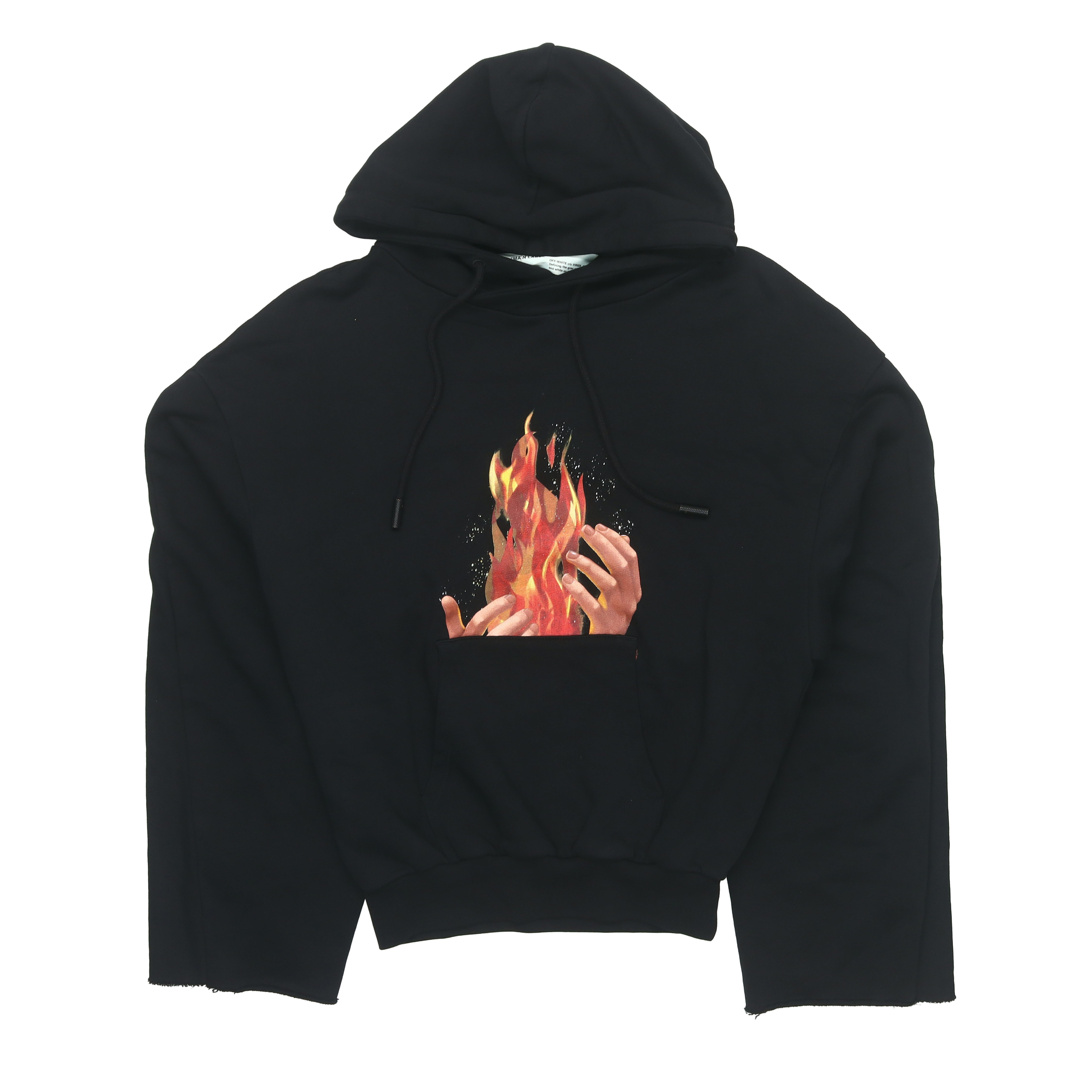 off white火焰卫衣