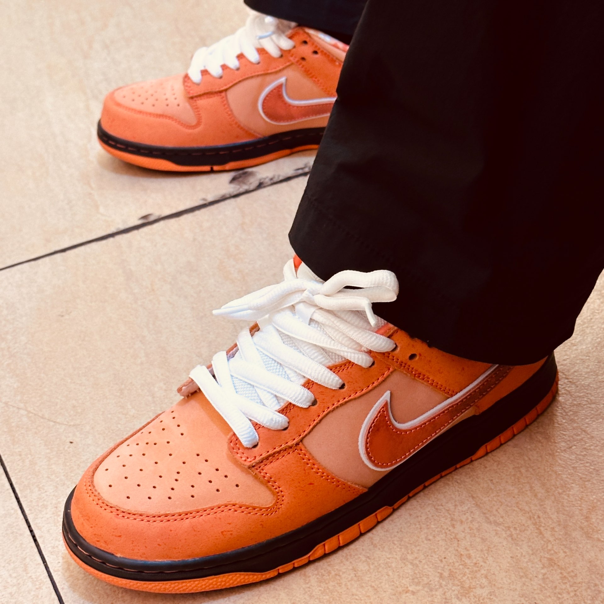 custom review-Nike SB Dunk Low Concepts Orange Lobster Men's