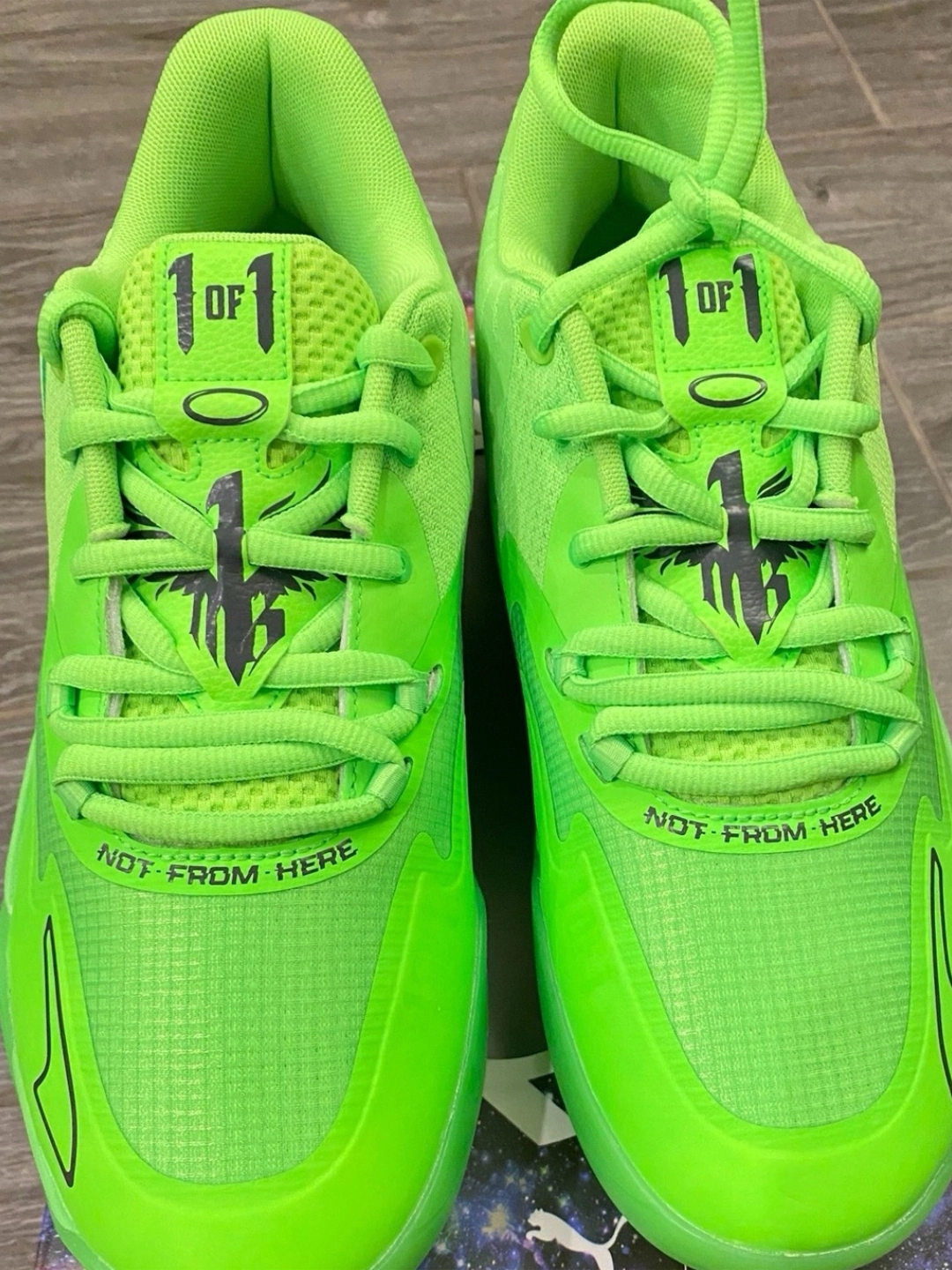 custom review-PUMA LaMelo Ball MB.01 Lo Green Gecko