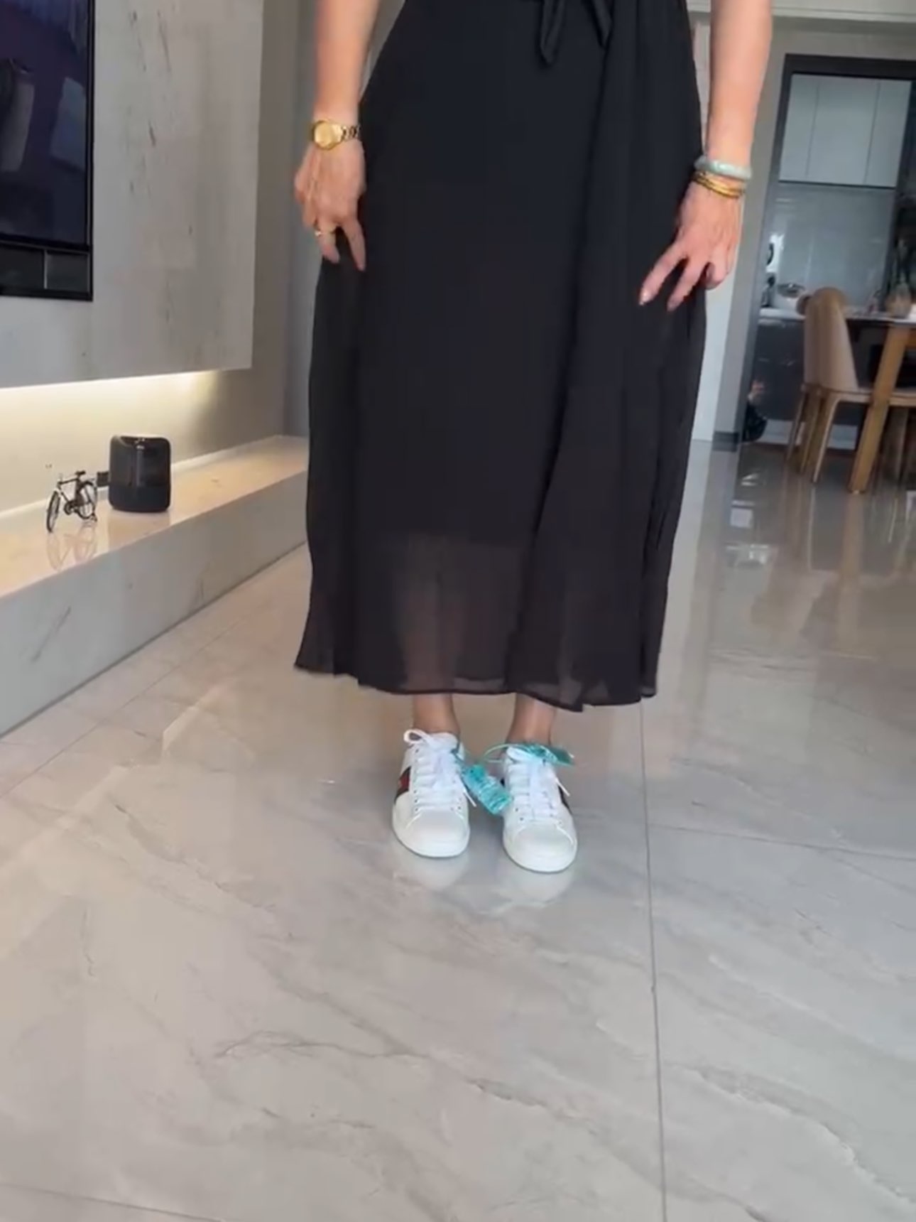 custom review-GUCCI Women's Ace Embroidered 'Bee' Women's